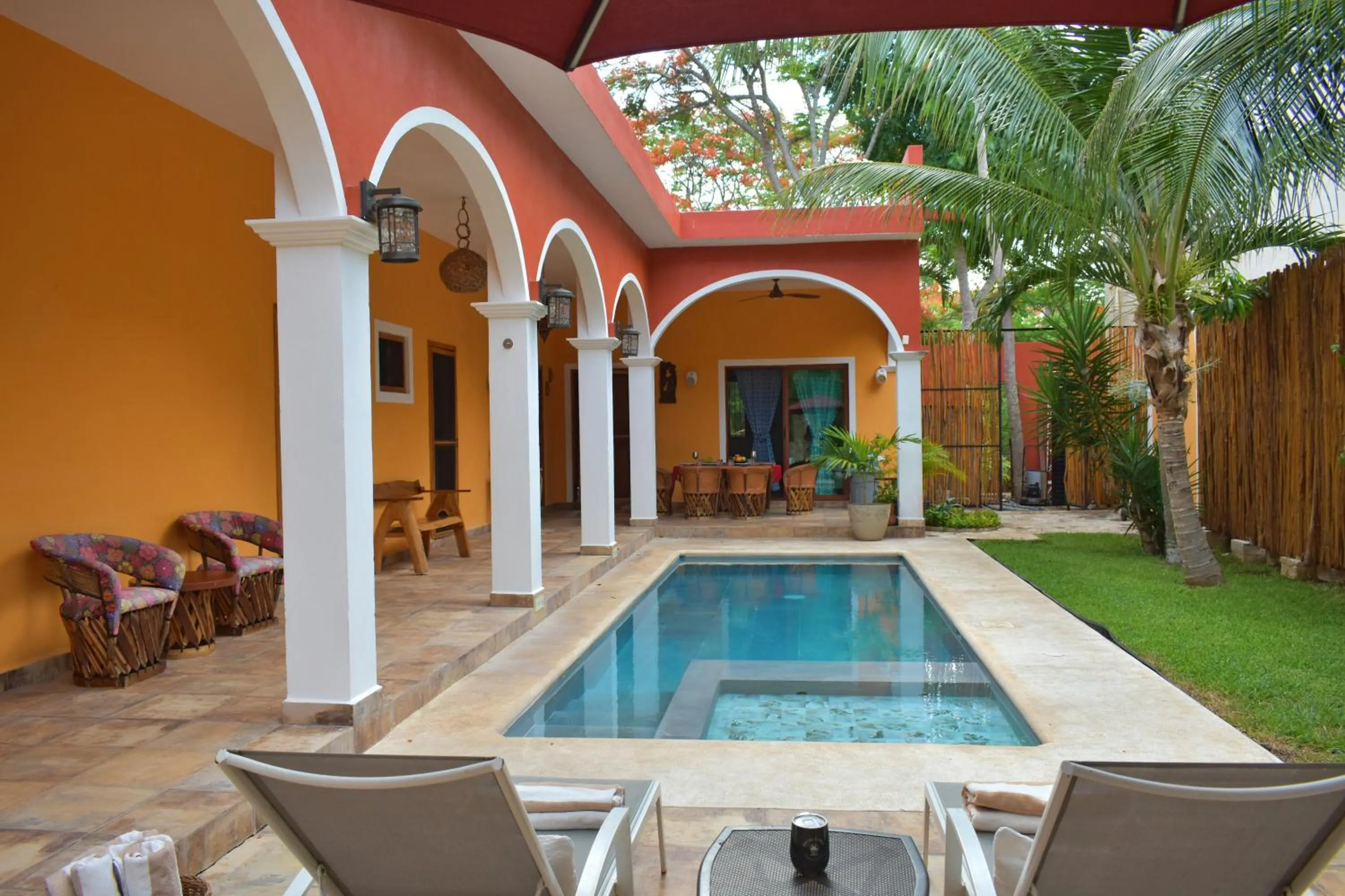 Patio in VILLA UNAHANA