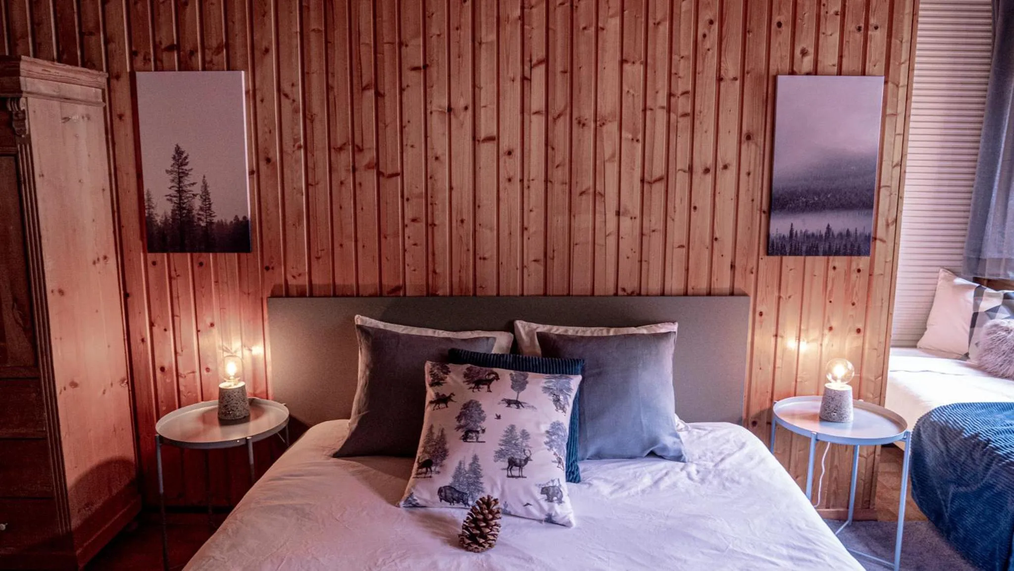 Bed in Relais des Mélèzes