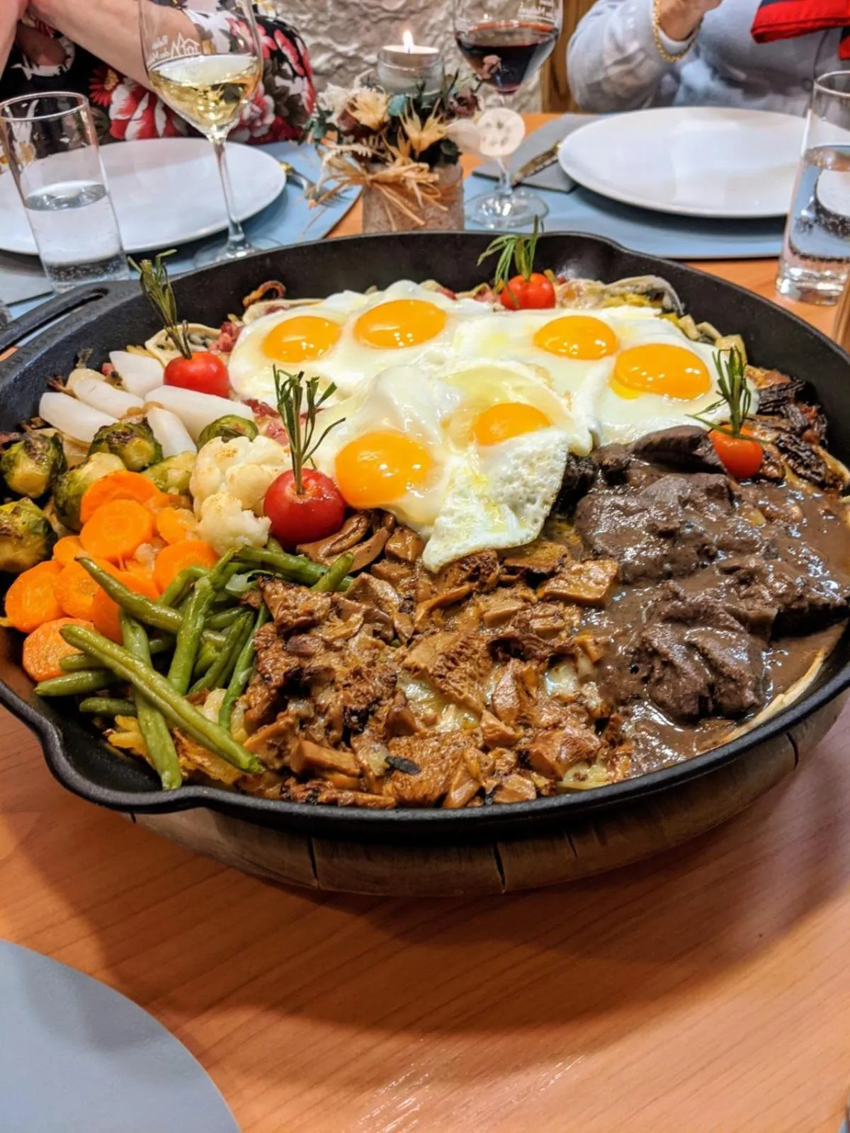 Food close-up in Relais des Mélèzes