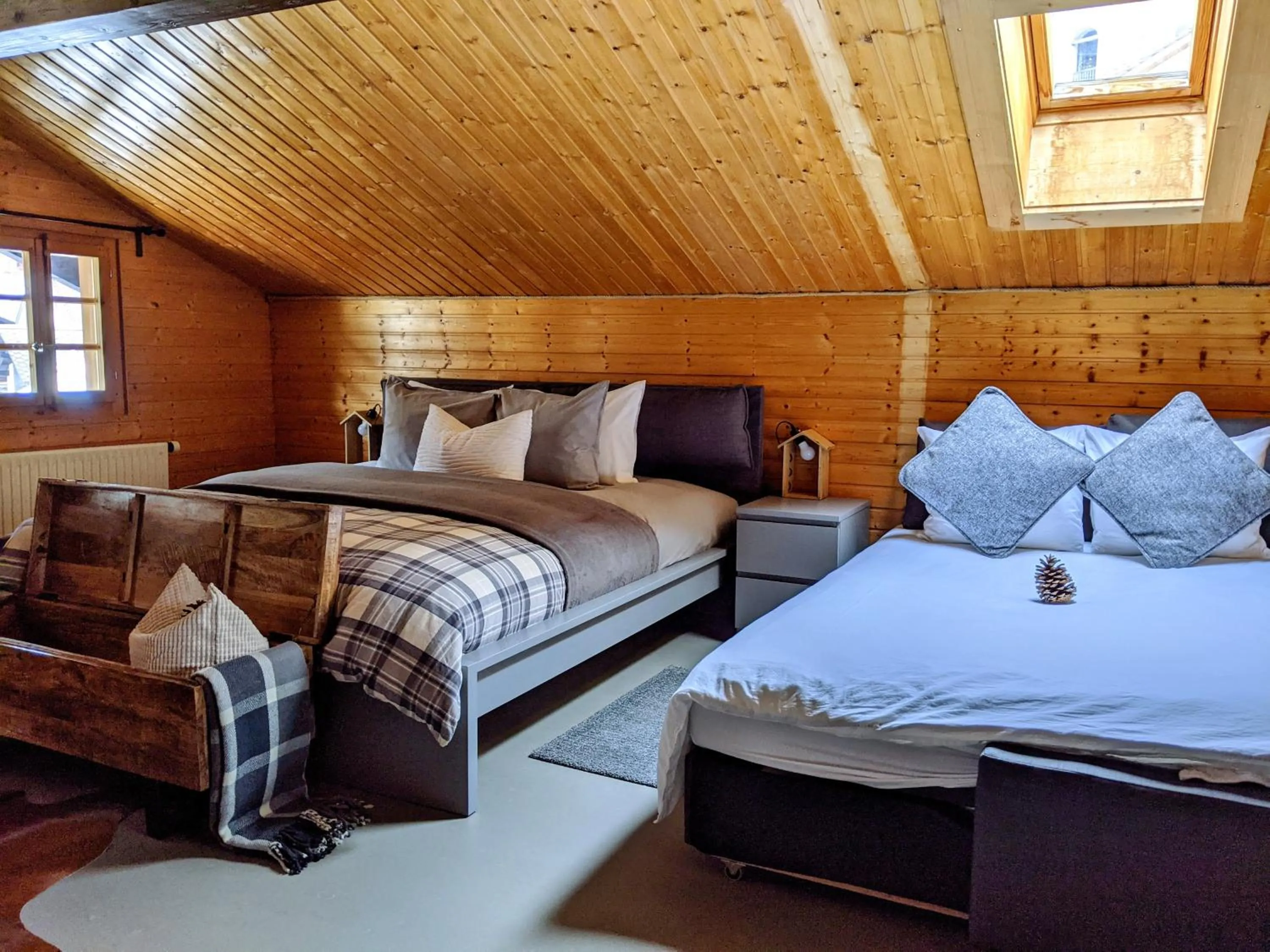 Bed in Relais des Mélèzes