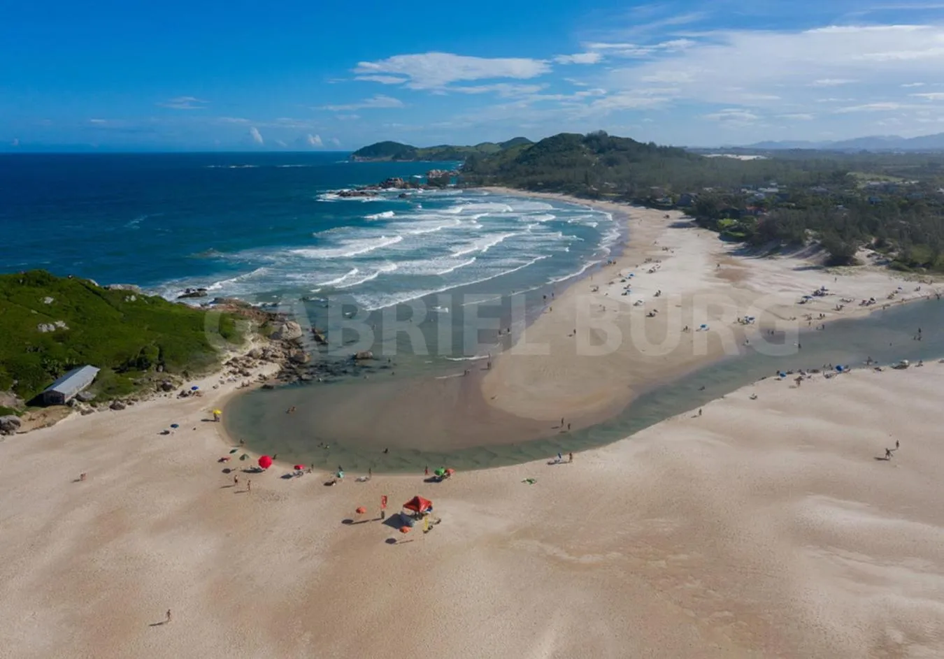Natural landscape in Pousada El Pátio da Ferrugem uma quadra da praia