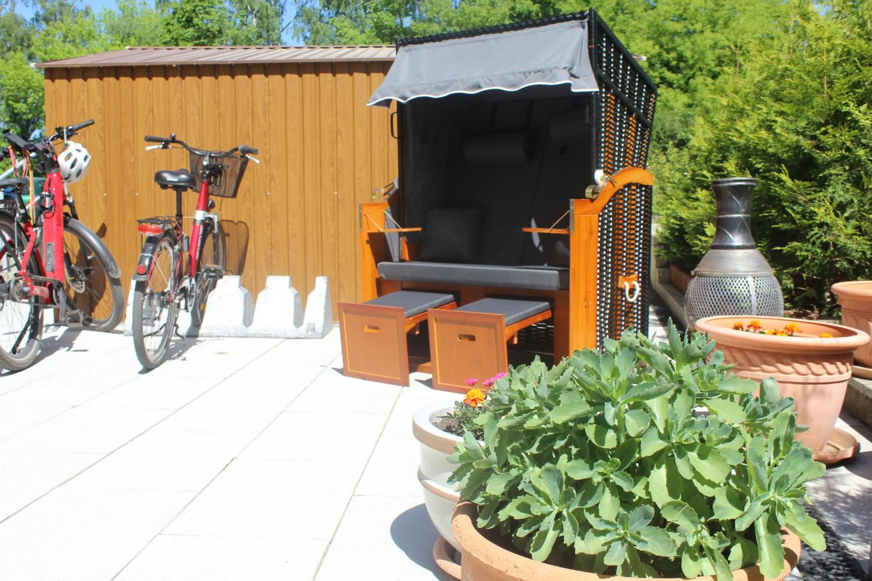 Garden in Hotel Reke