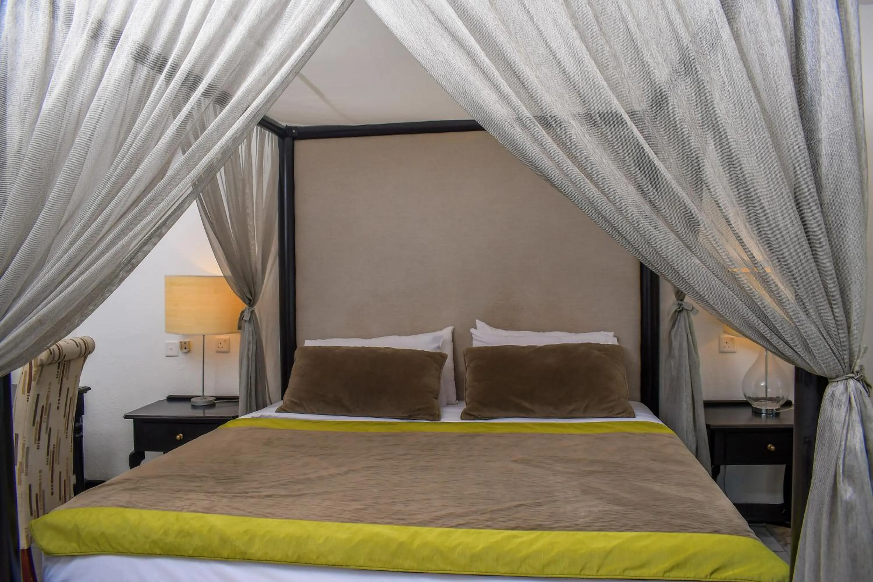 Bed in Cocoa Luxury Resort, Nyali, Mombasa