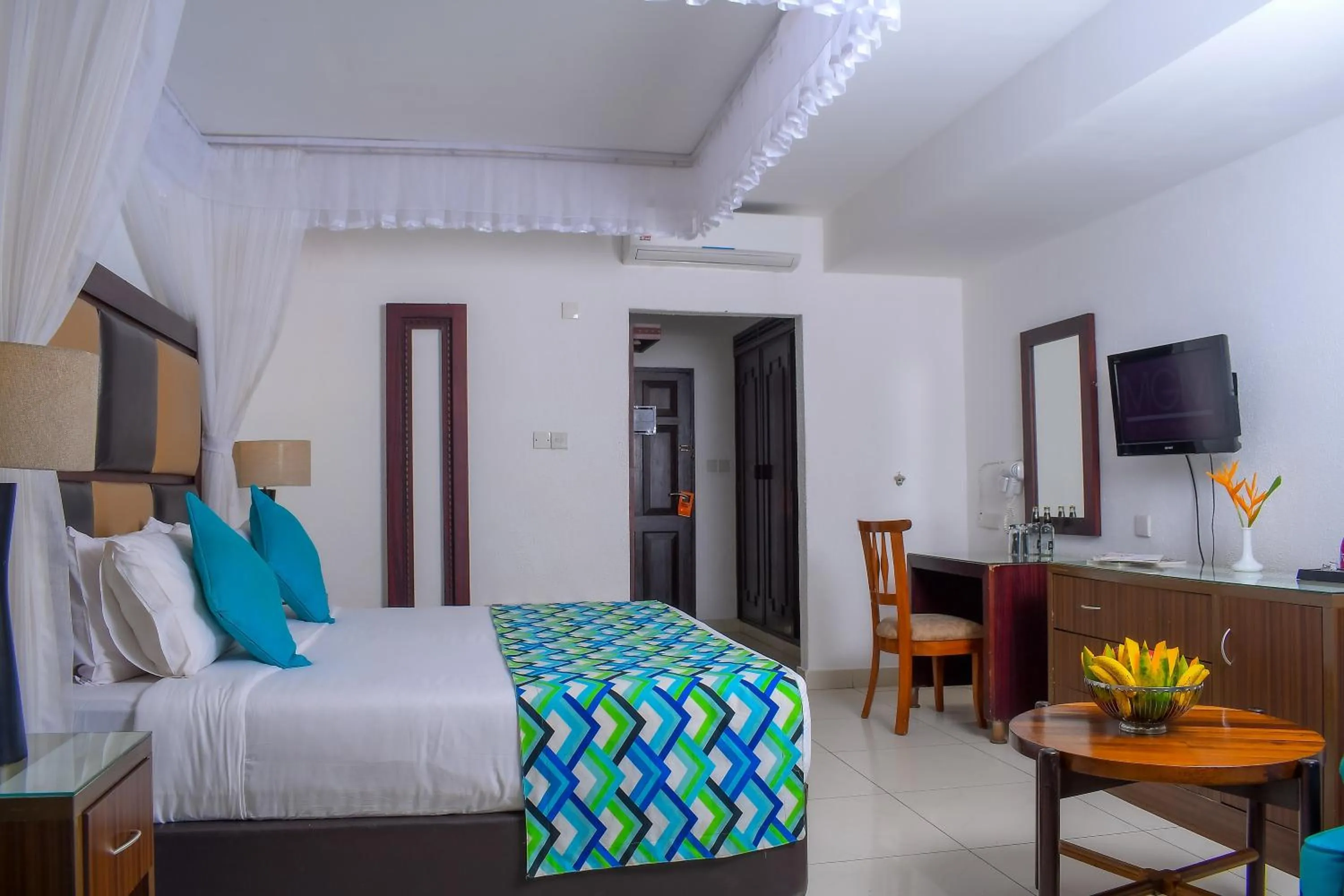 Bed in Cocoa Luxury Resort, Nyali, Mombasa