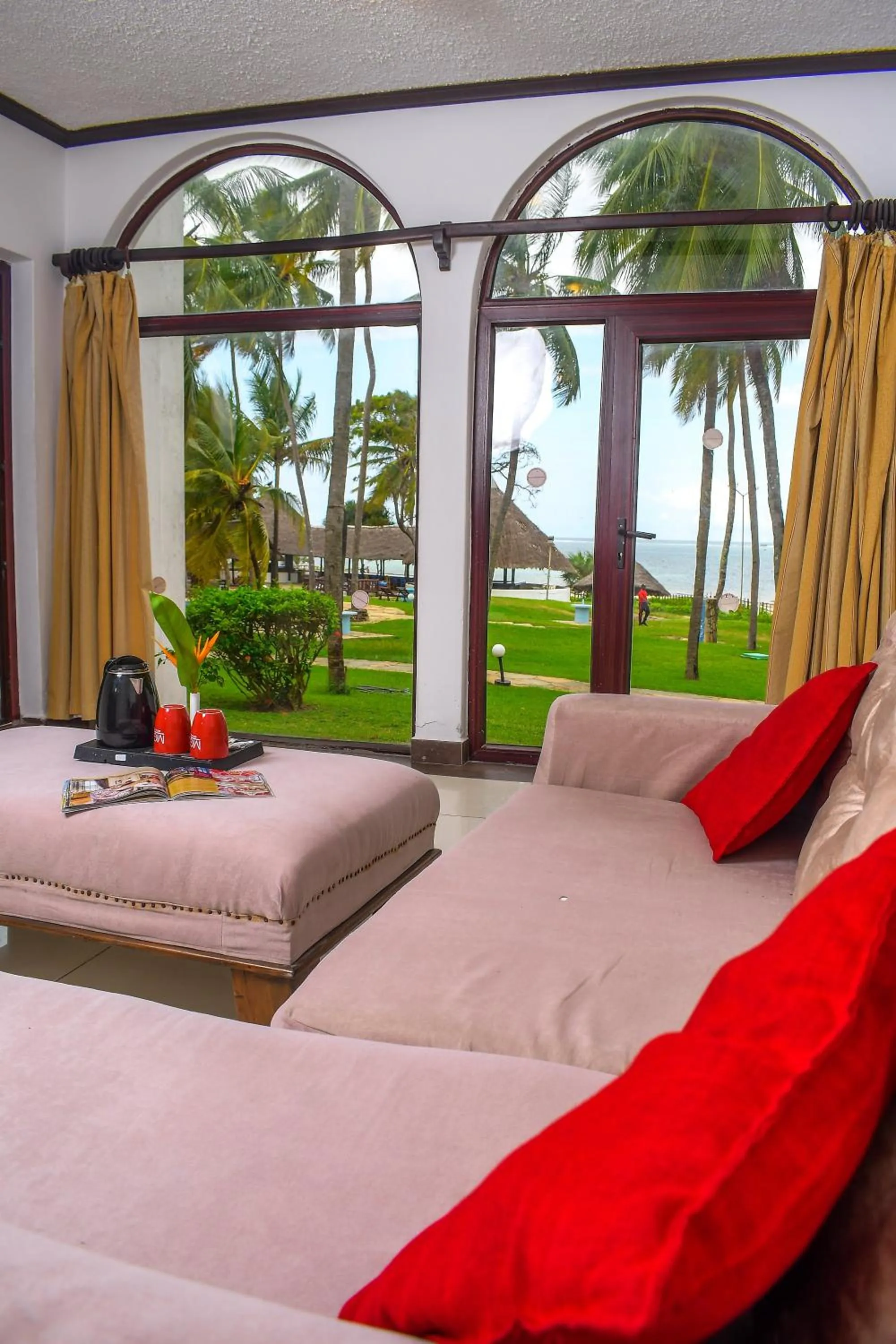Natural landscape, Bed in Cocoa Luxury Resort, Nyali, Mombasa