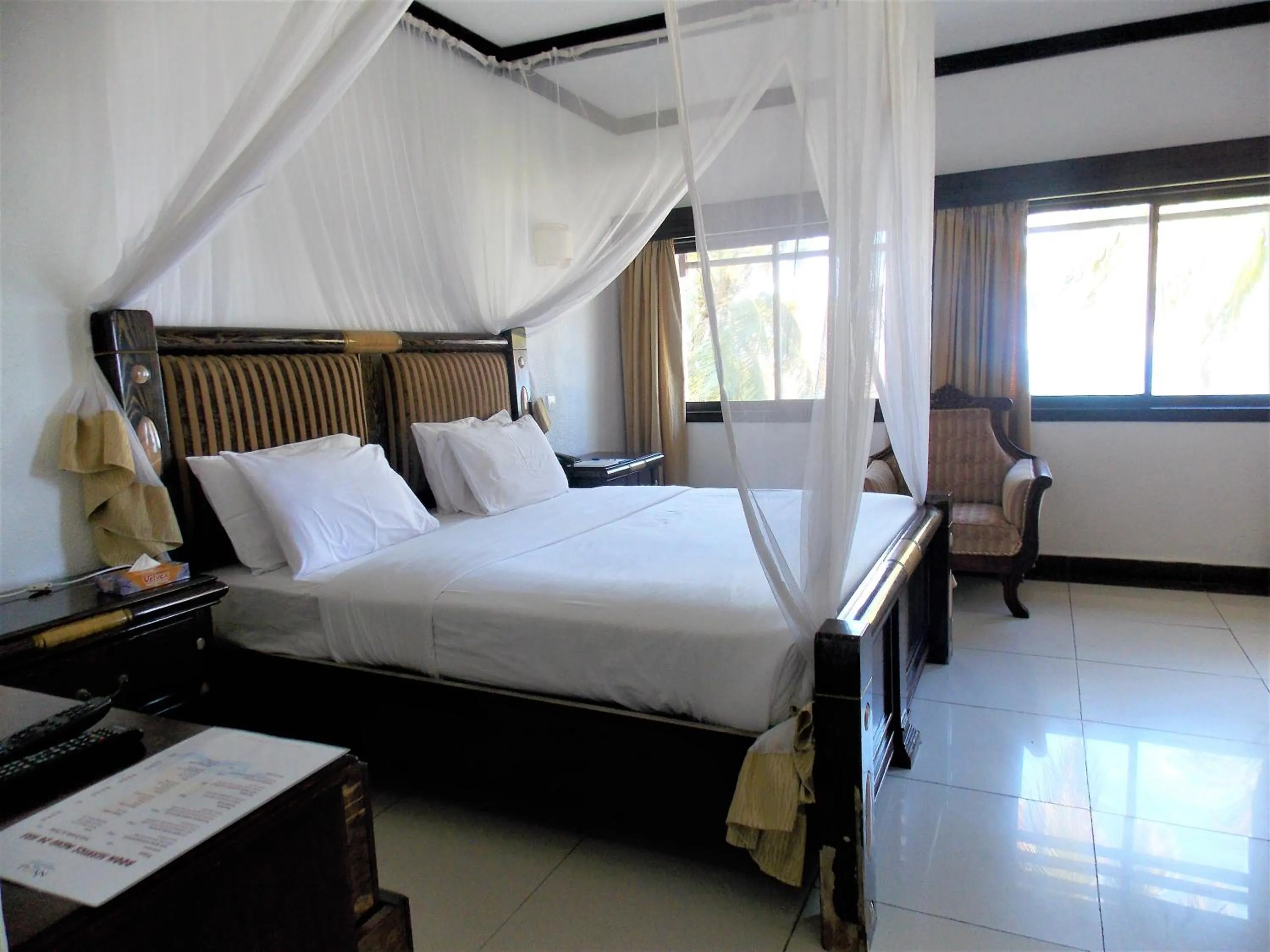 Bed in Cocoa Luxury Resort, Nyali, Mombasa
