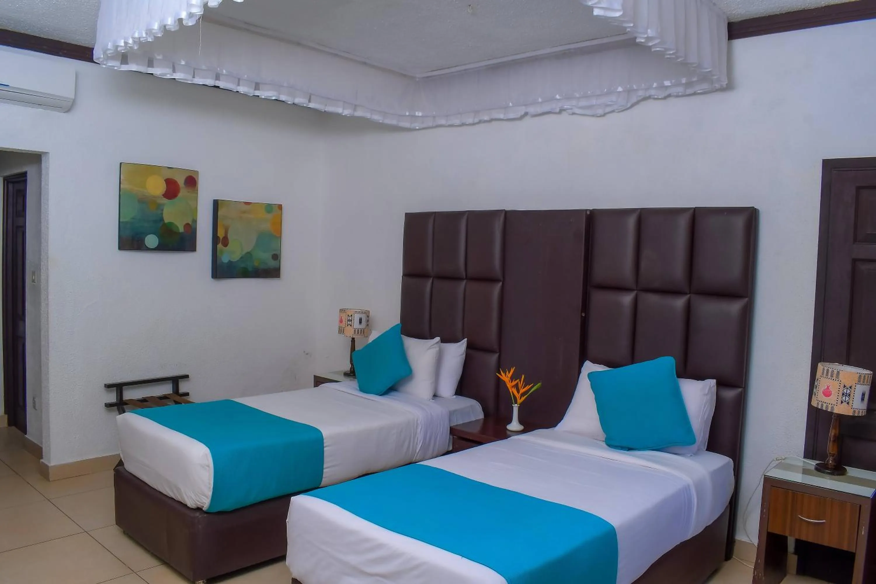 Bed in Cocoa Luxury Resort, Nyali, Mombasa