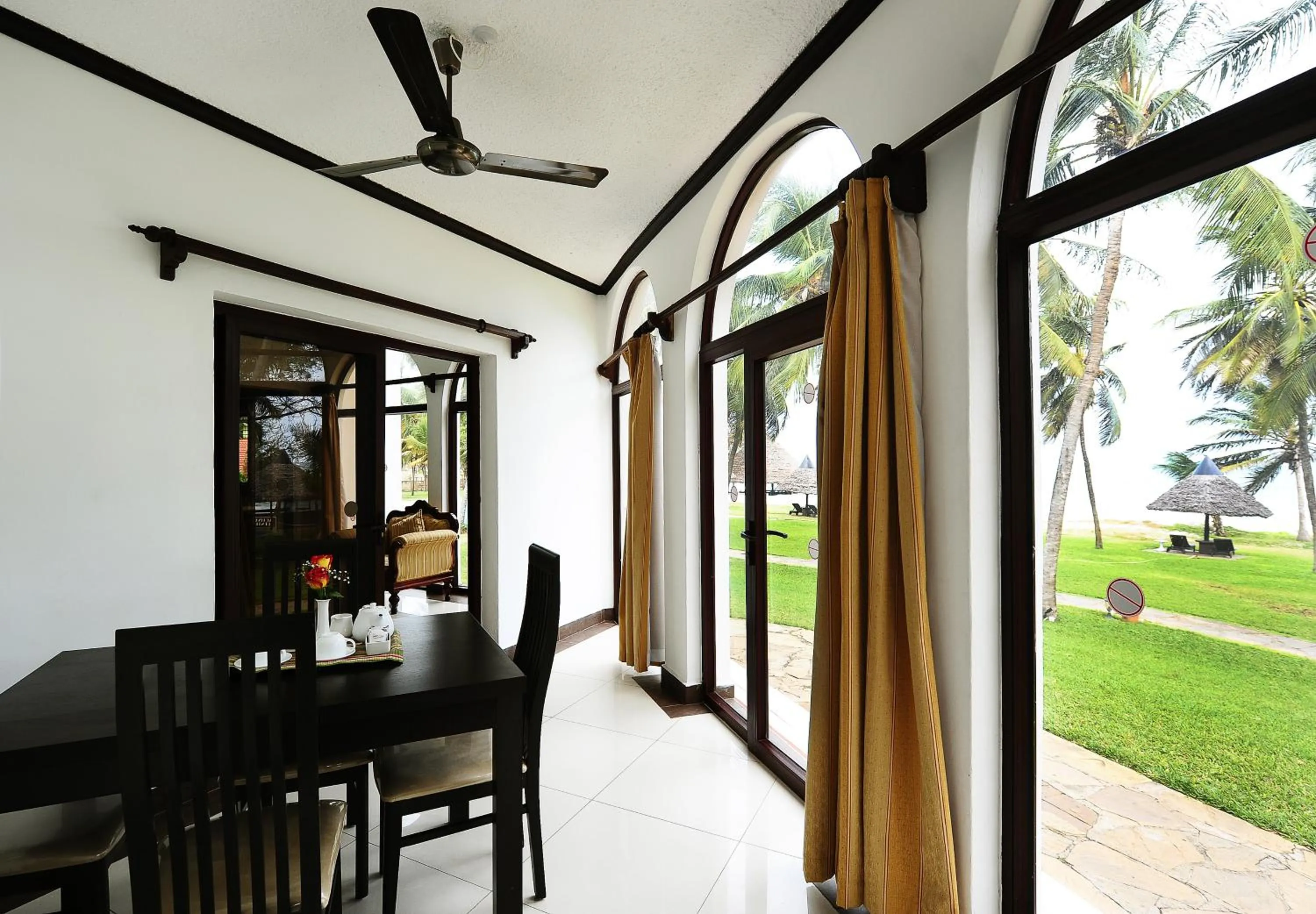 Dining area in Cocoa Luxury Resort, Nyali, Mombasa