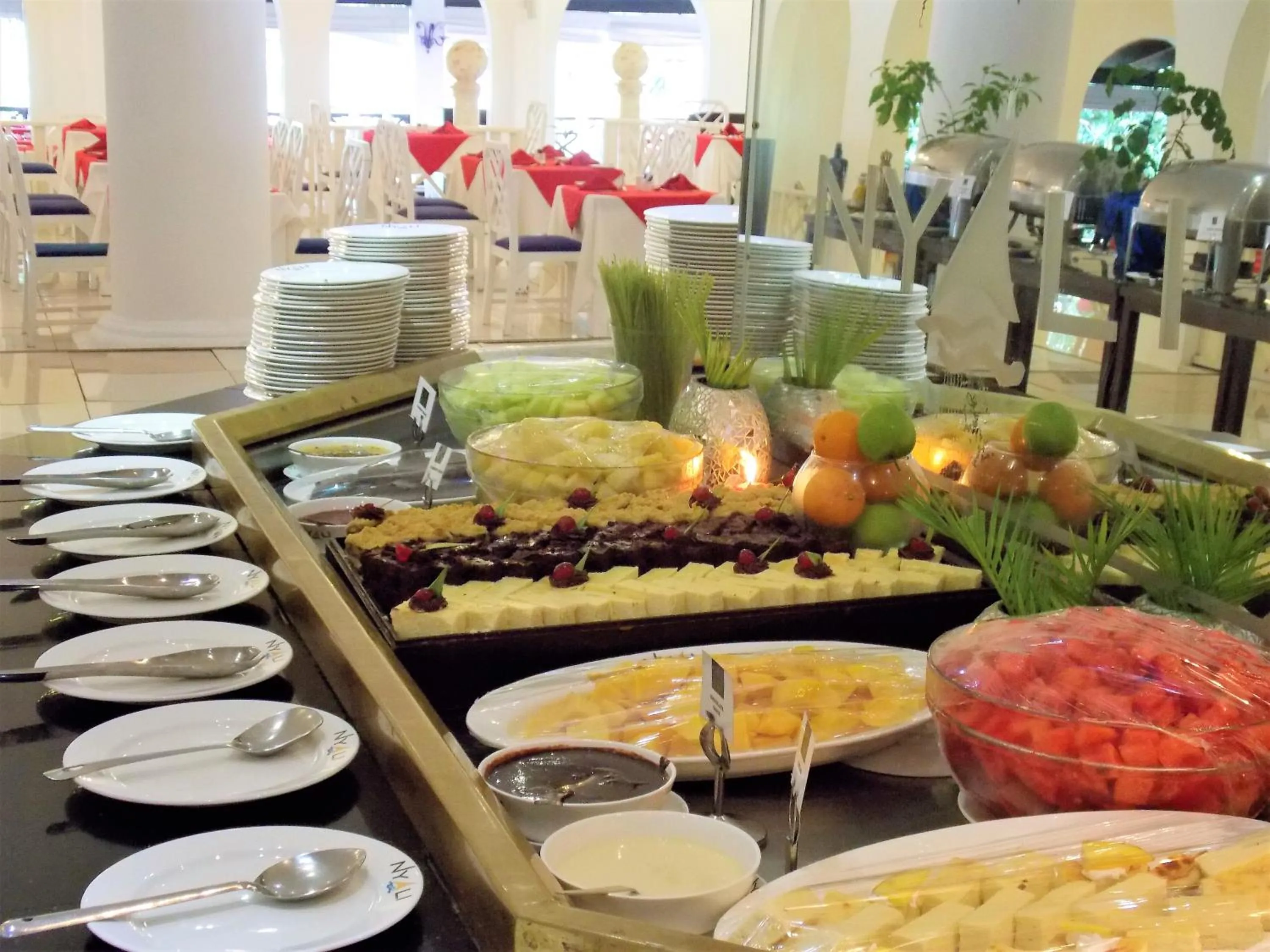 Breakfast in Cocoa Luxury Resort, Nyali, Mombasa