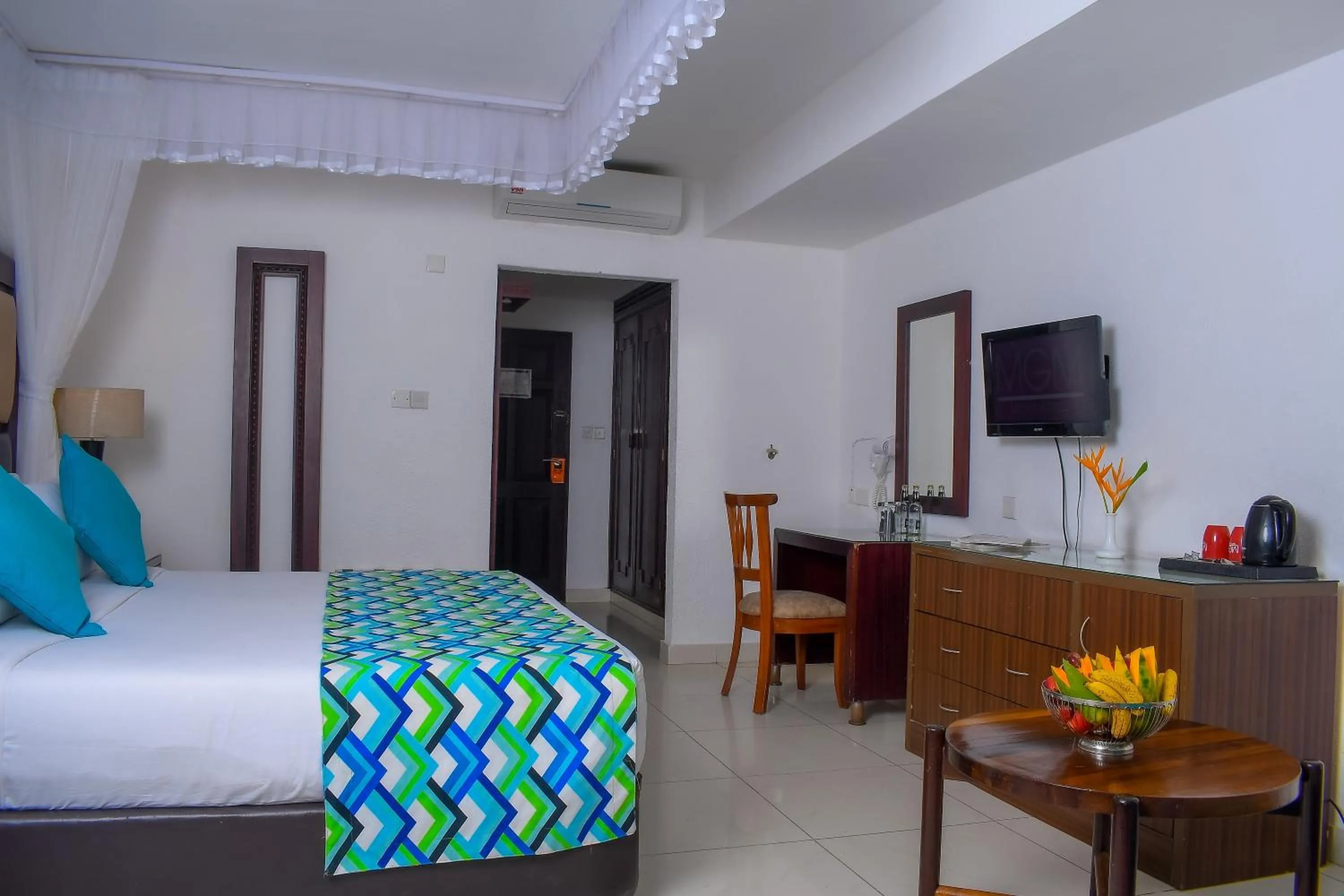 Bed in Cocoa Luxury Resort, Nyali, Mombasa