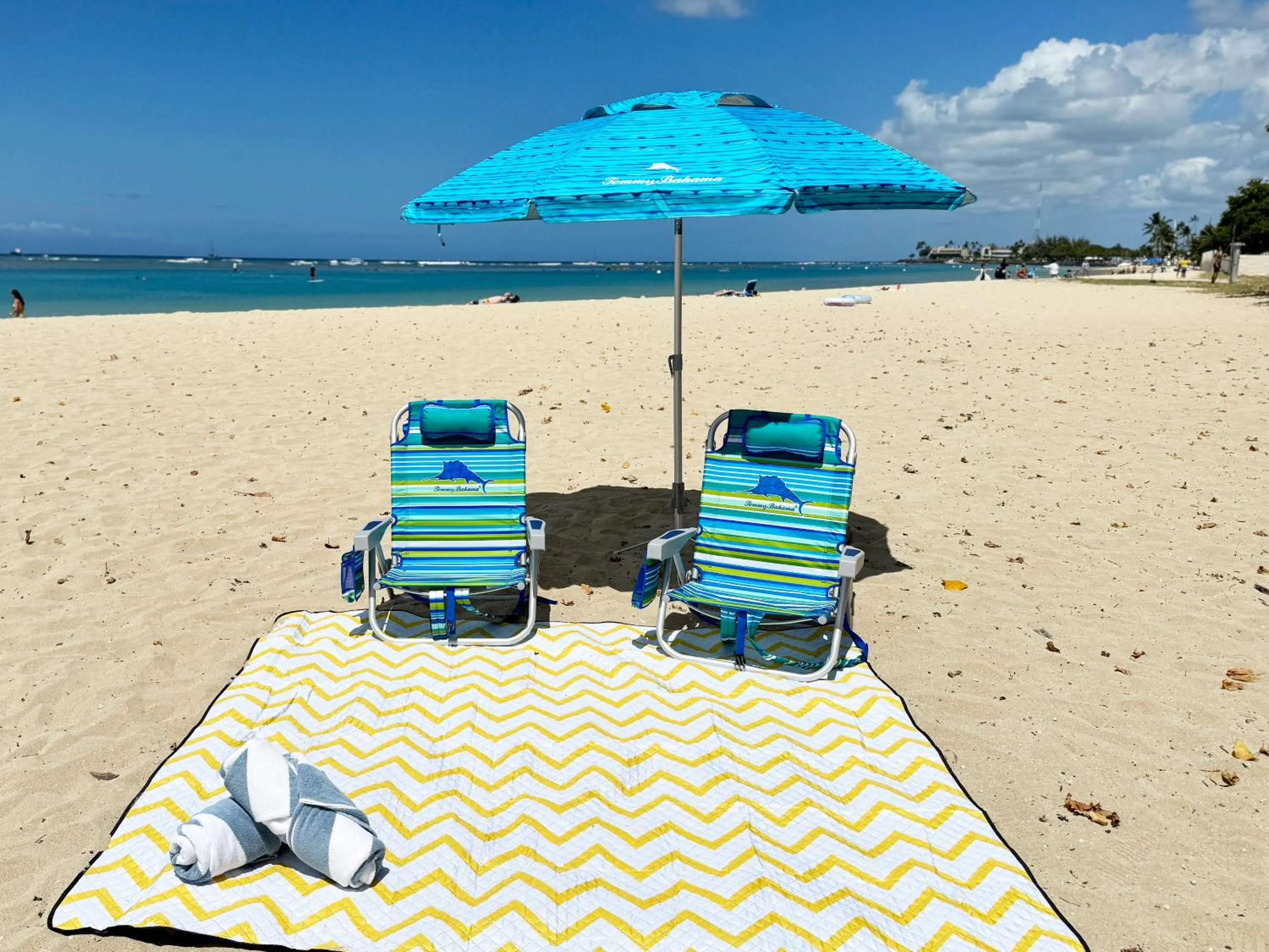 Beach in Cozy Waikiki Studio at Aqua Aloha Surf