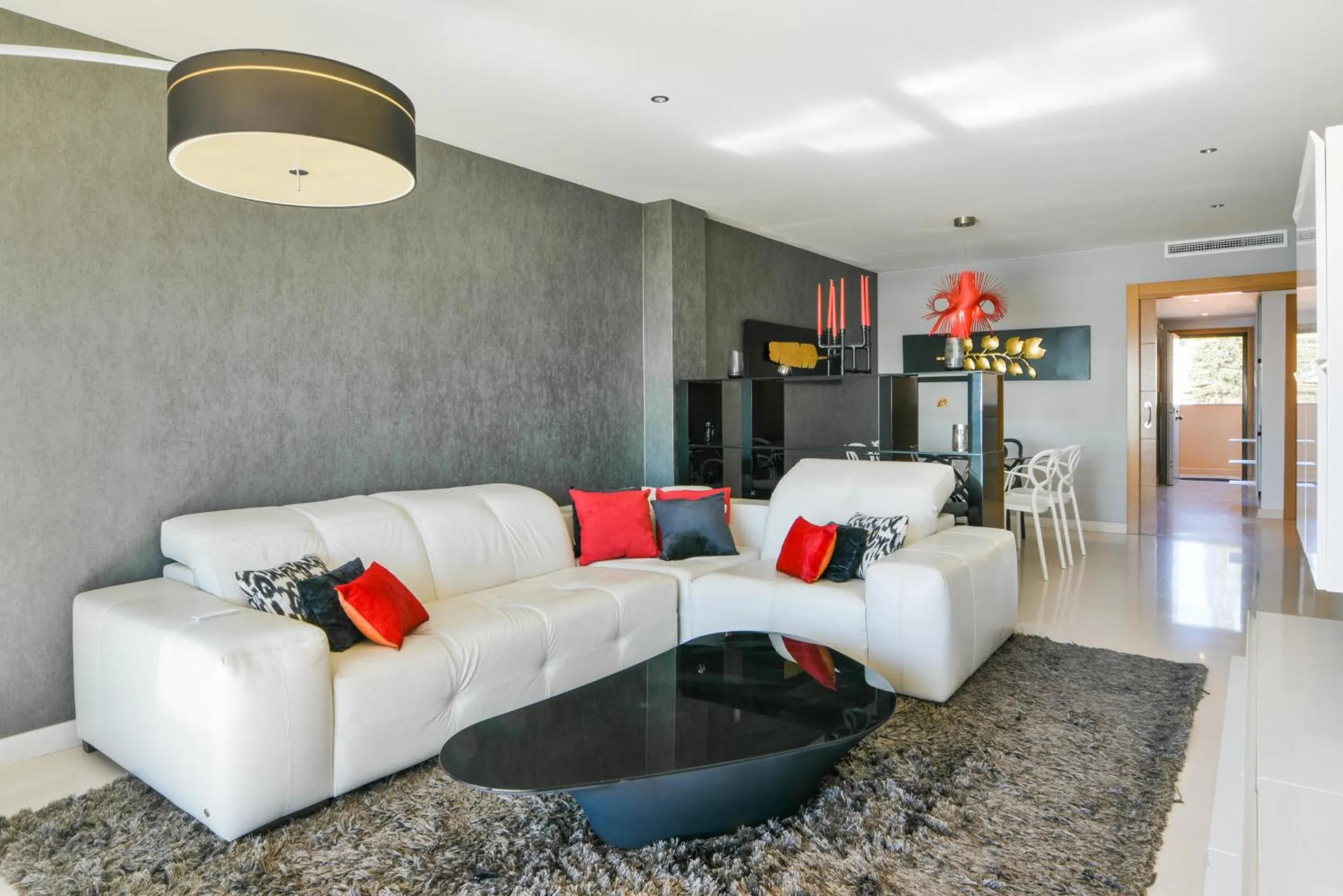 Living room in Vegasol Playa AT