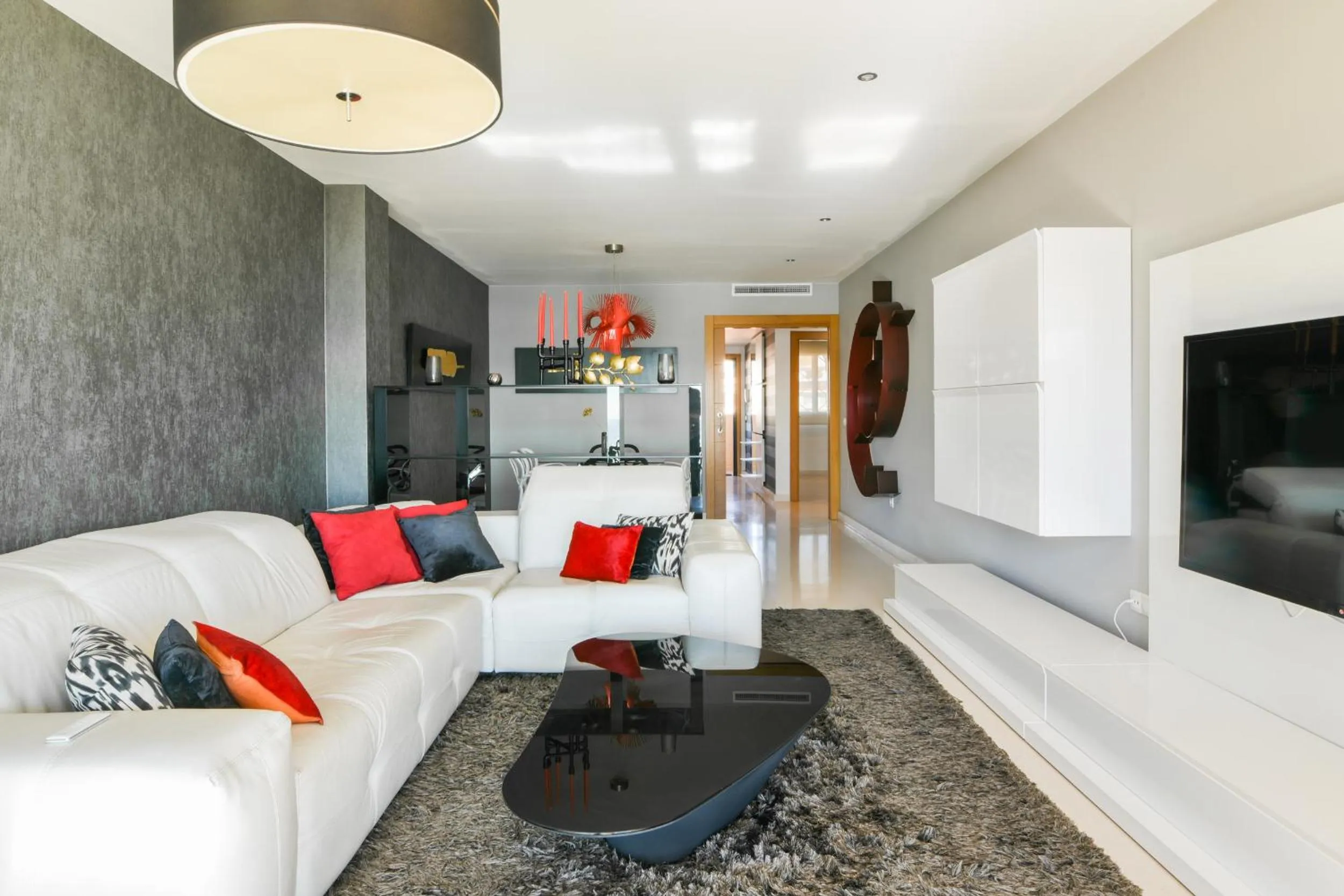 Living room in Vegasol Playa AT