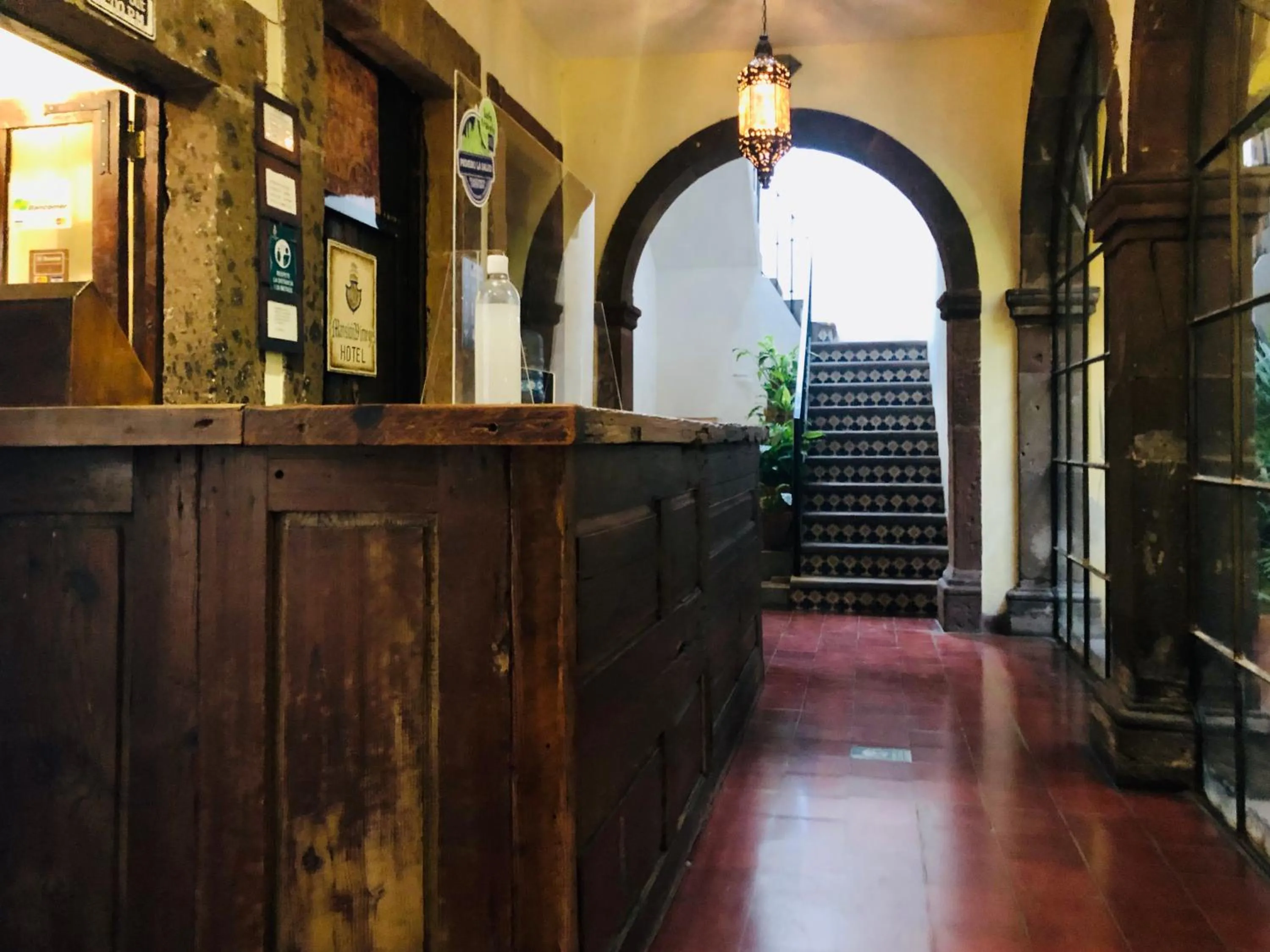 Lobby or reception in Hotel Mansión Virreyes by Rotamundos