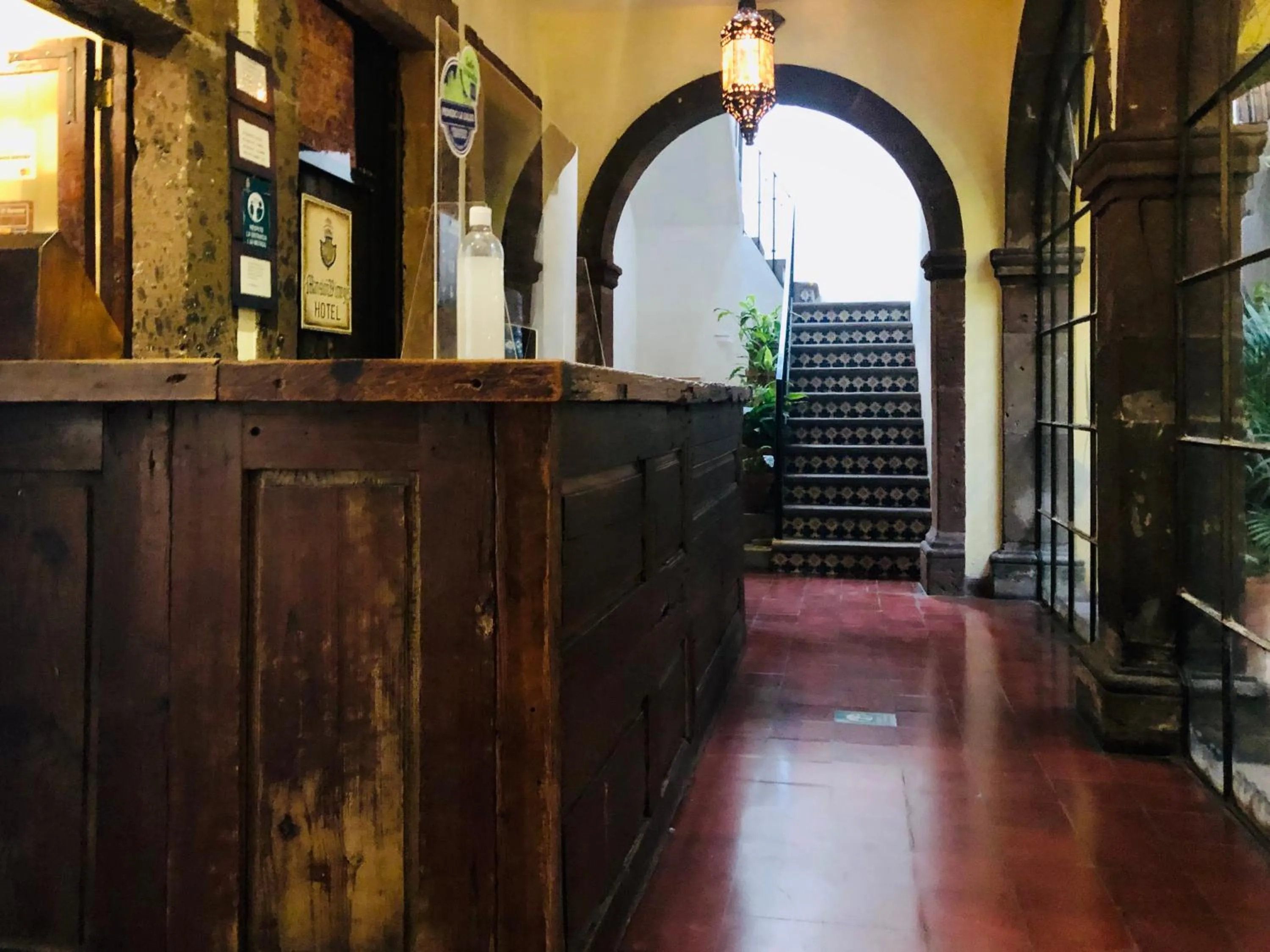 Lobby or reception in Hotel Mansión Virreyes by Rotamundos