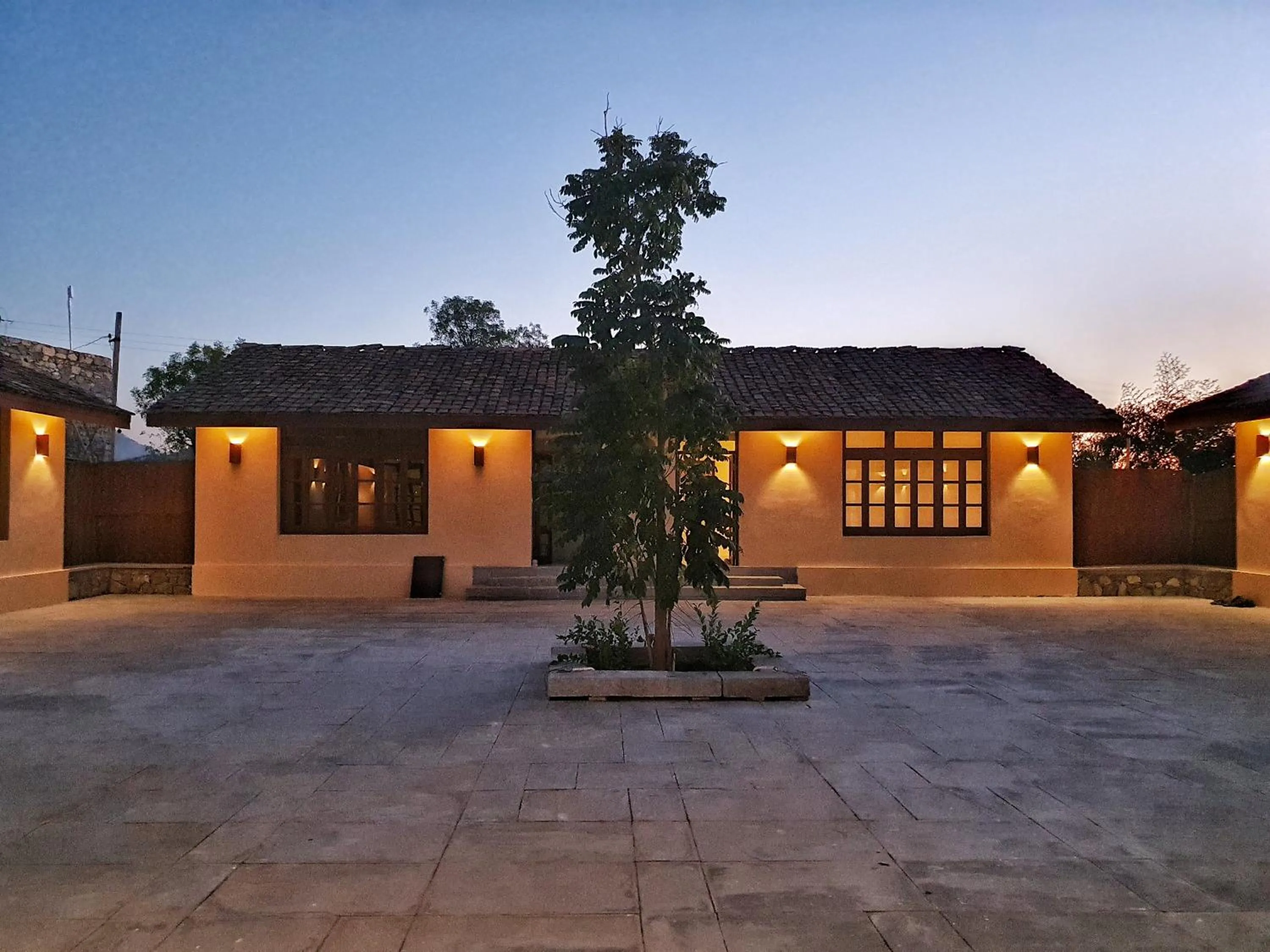 Patio in Bijapur Lodge Jawai