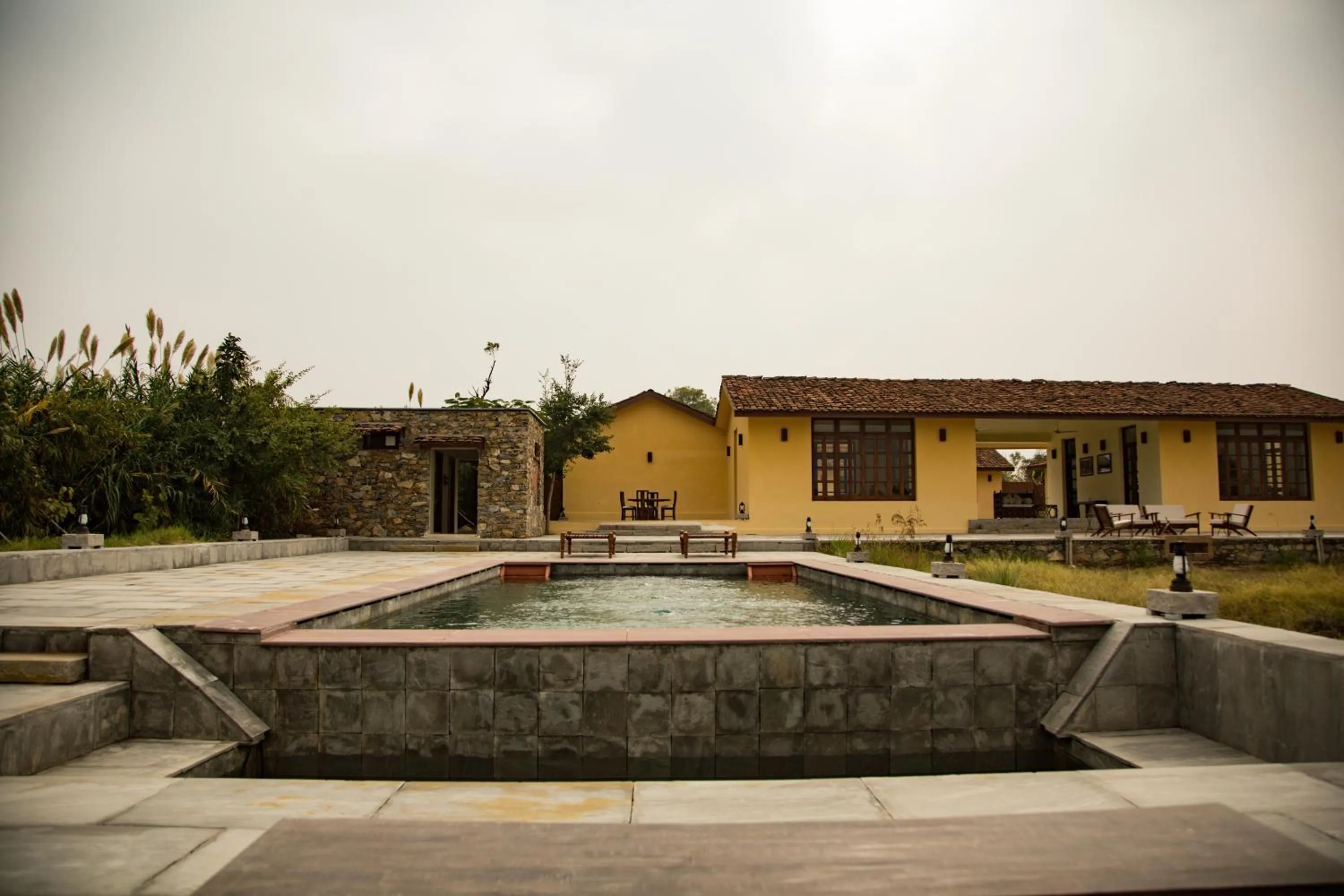 Swimming pool in Bijapur Lodge Jawai