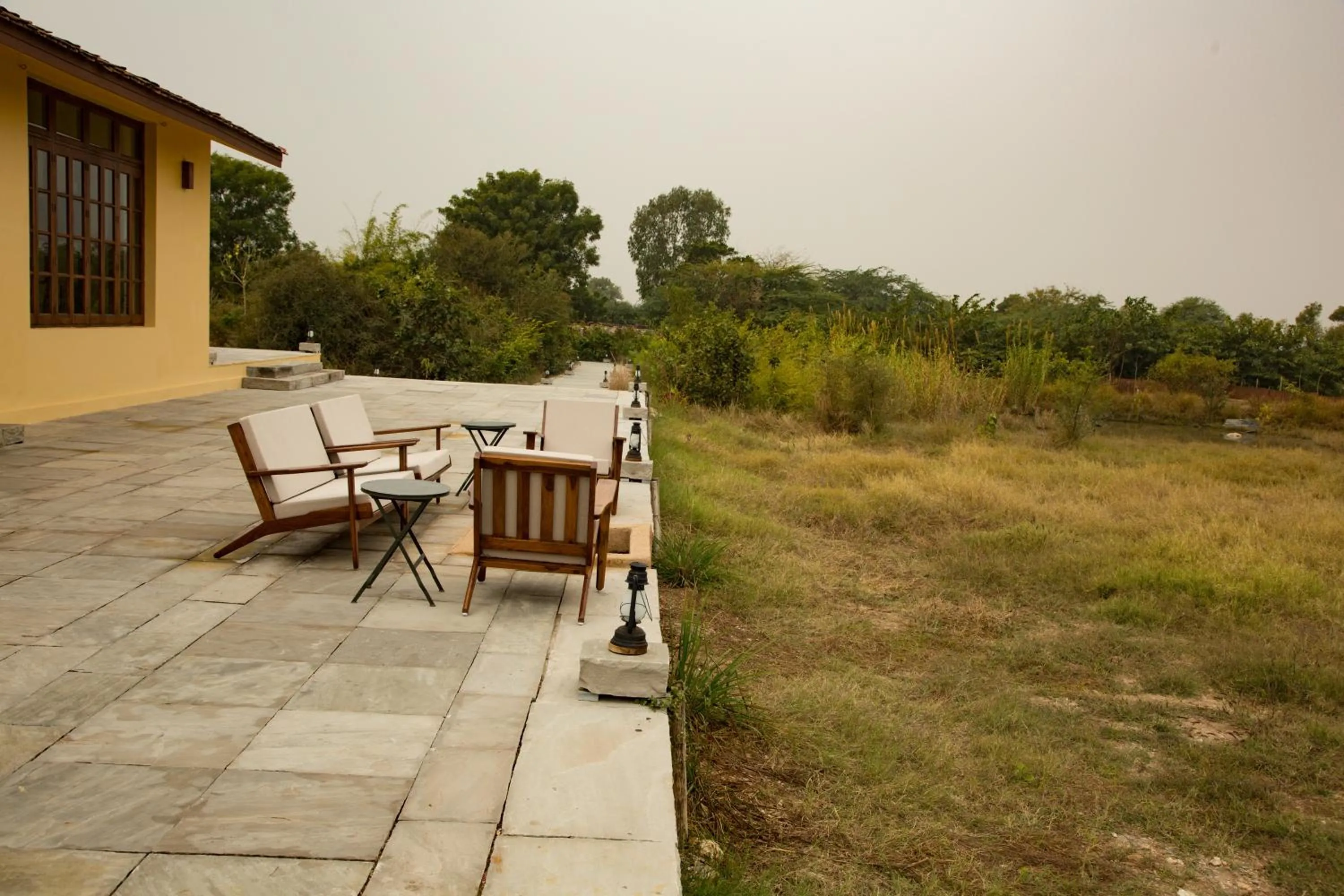 Seating area in Bijapur Lodge Jawai