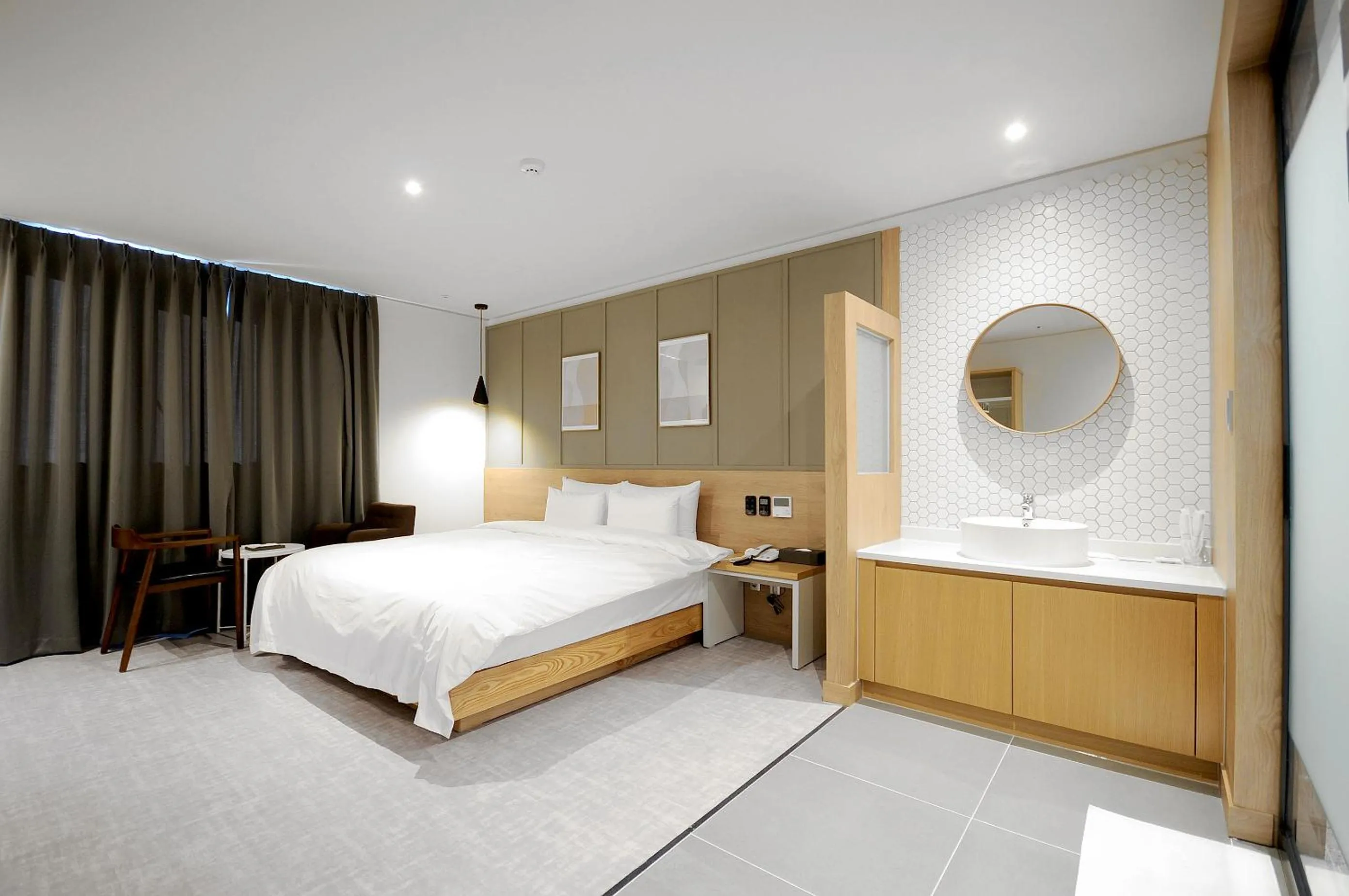 Bed in Gijang Hound Hotel Ilgwang