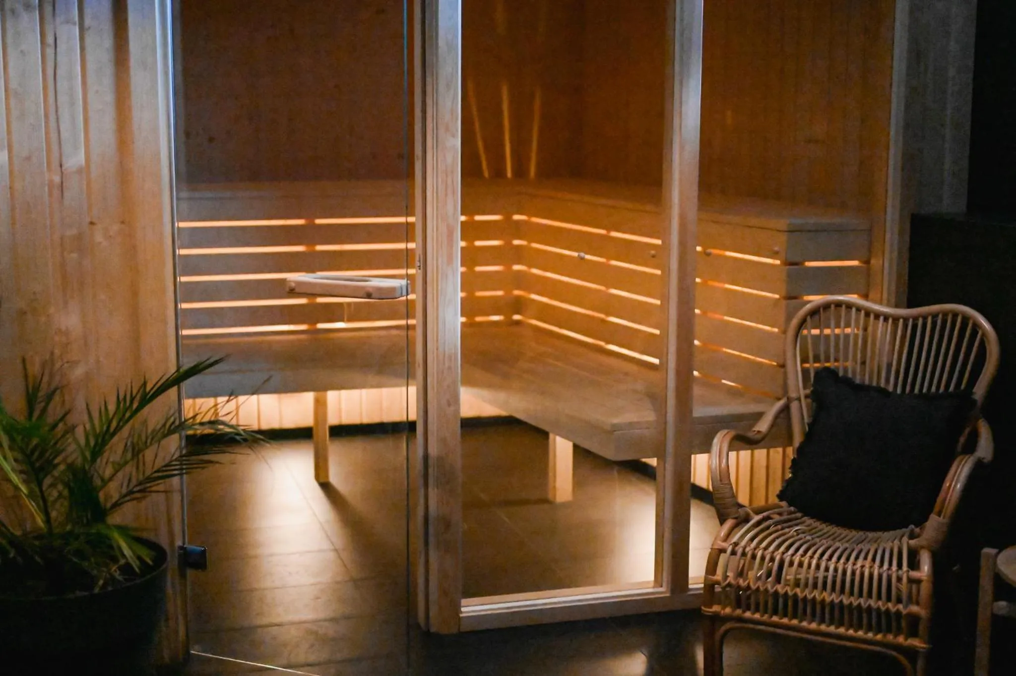 Sauna in Hotell Viktors