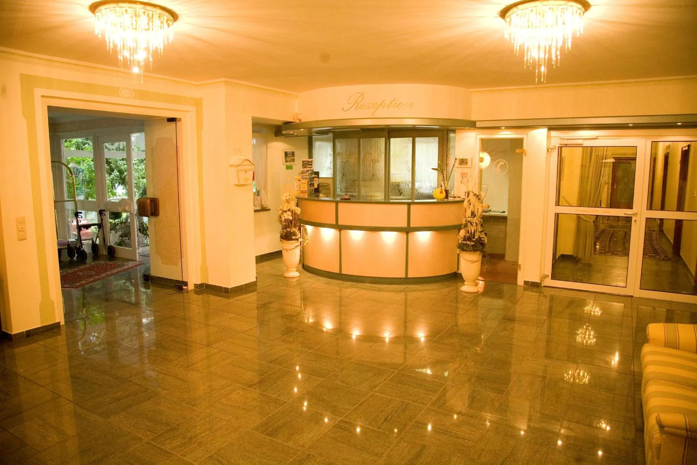 Lobby or reception in ANGERHOF Kur- und Thermenhotel