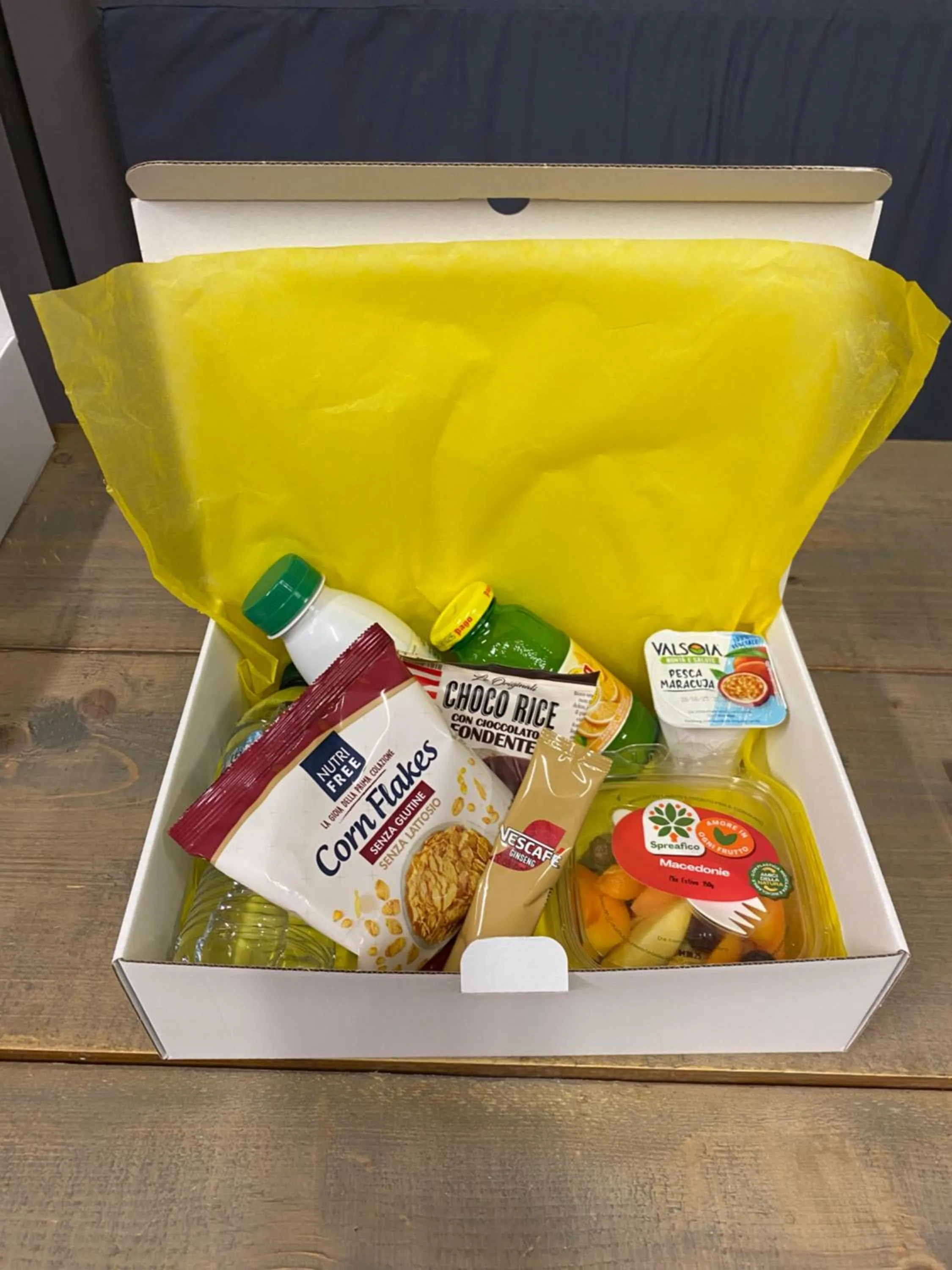 Food and drinks in Corsini Tintori