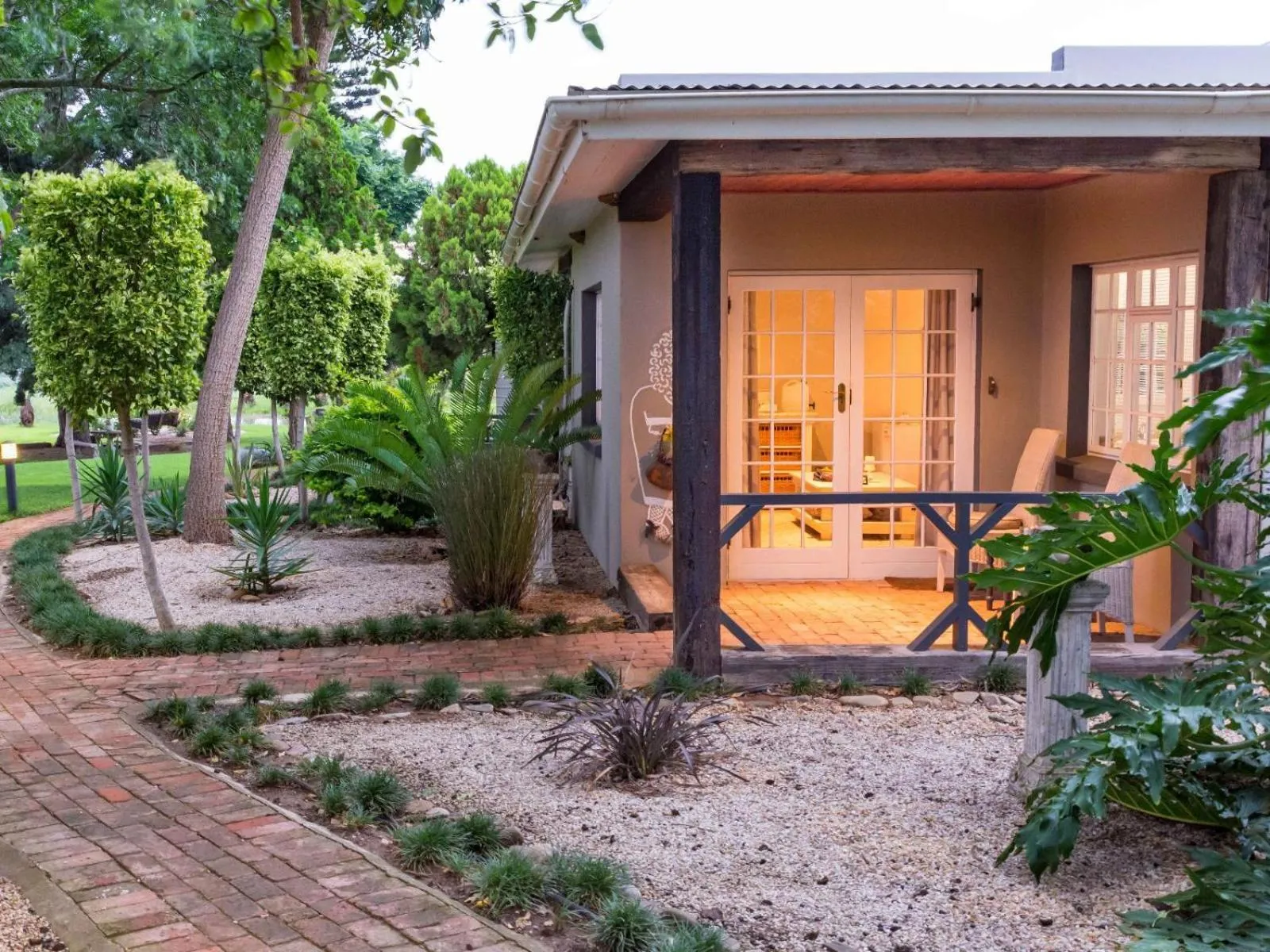 Garden in Chicane Bed and Breakfast