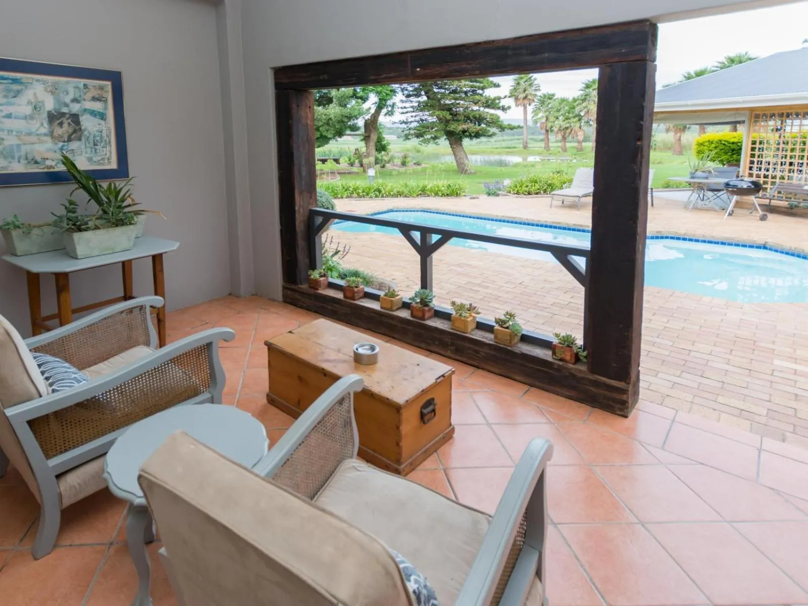 Balcony/Terrace in Chicane Bed and Breakfast