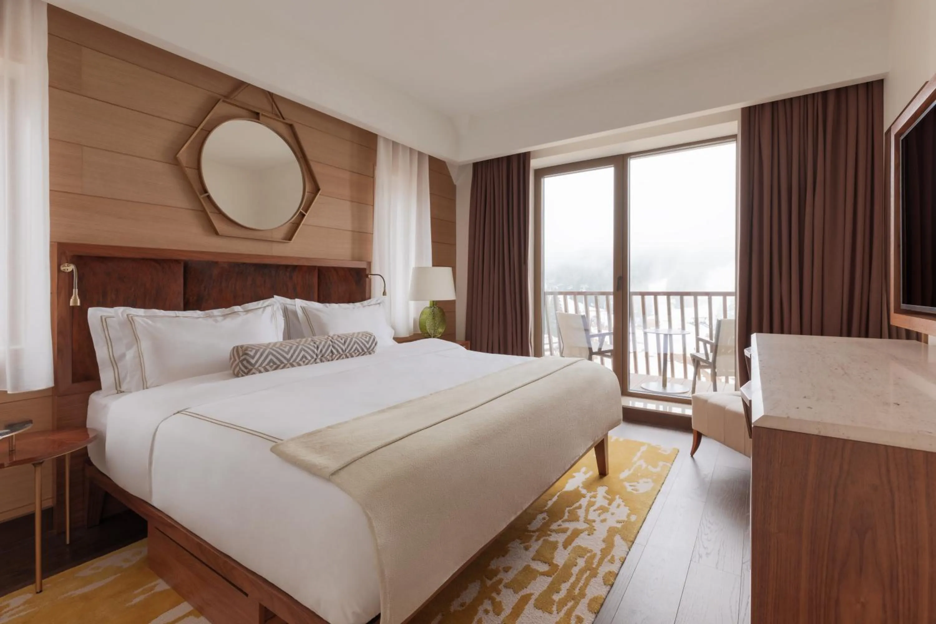 King Room with Balcony and Slope View in Viceroy Kopaonik Resort & Spa