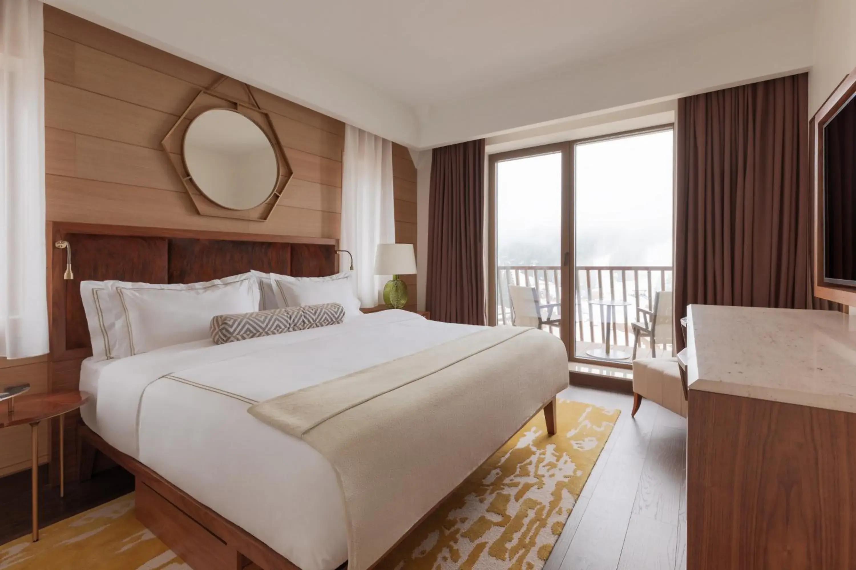 King Room with Balcony and Slope View in Viceroy Kopaonik Serbia King Room with Balcony and Slope View in Viceroy Kopaonik Serbia