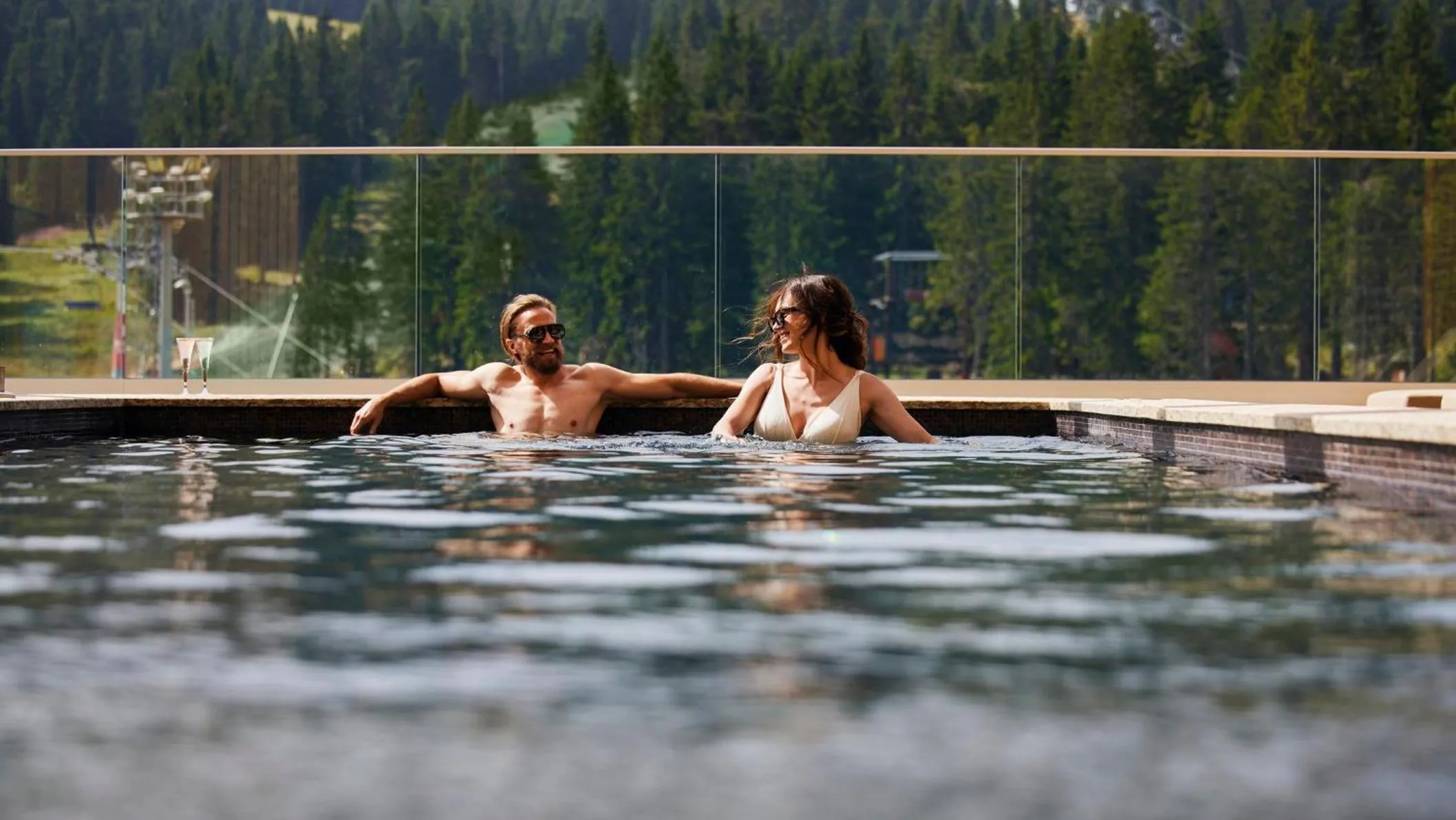 Swimming pool in Viceroy Kopaonik Resort & Spa