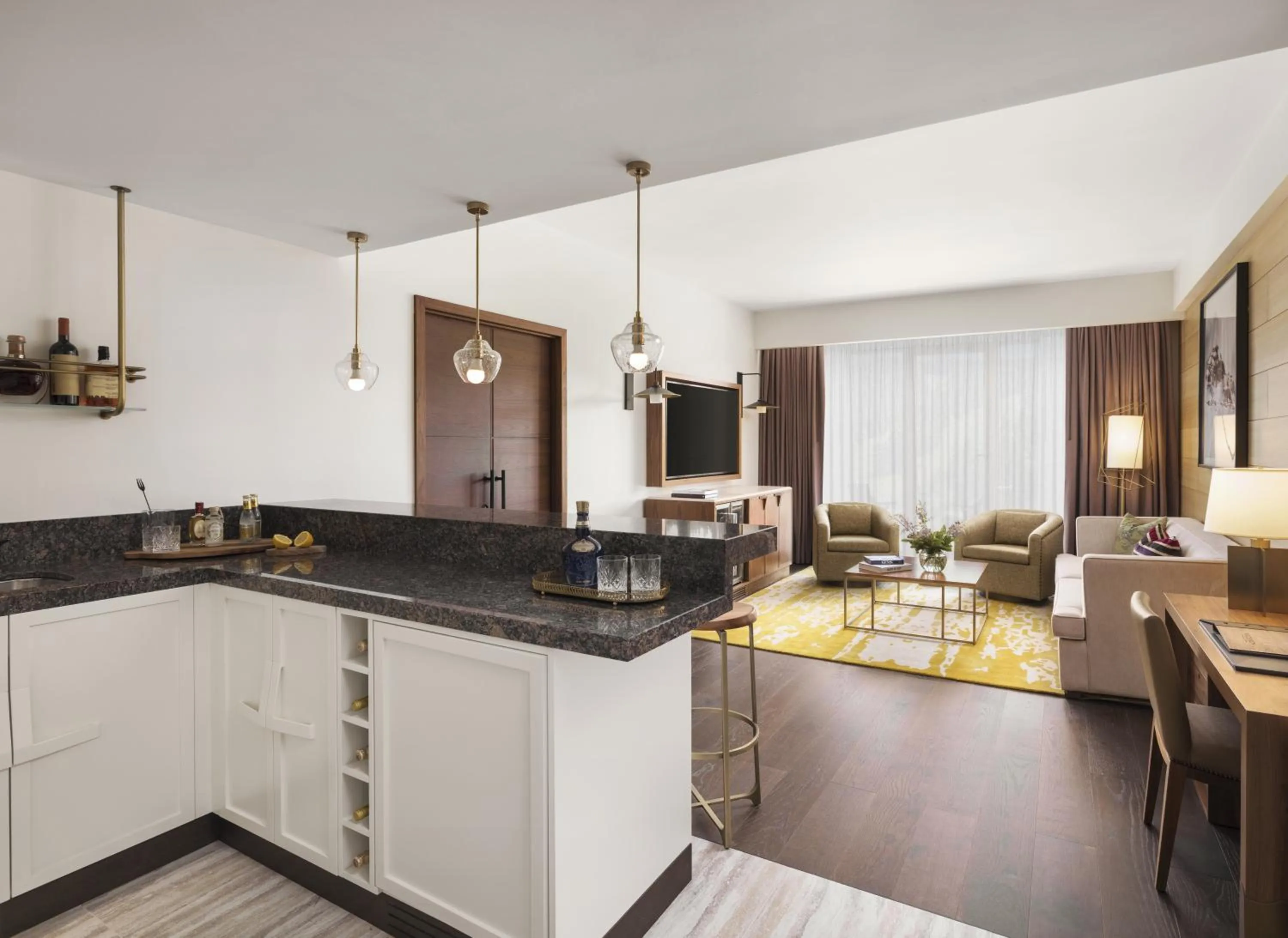 Kitchen or kitchenette in Viceroy Kopaonik Resort & Spa