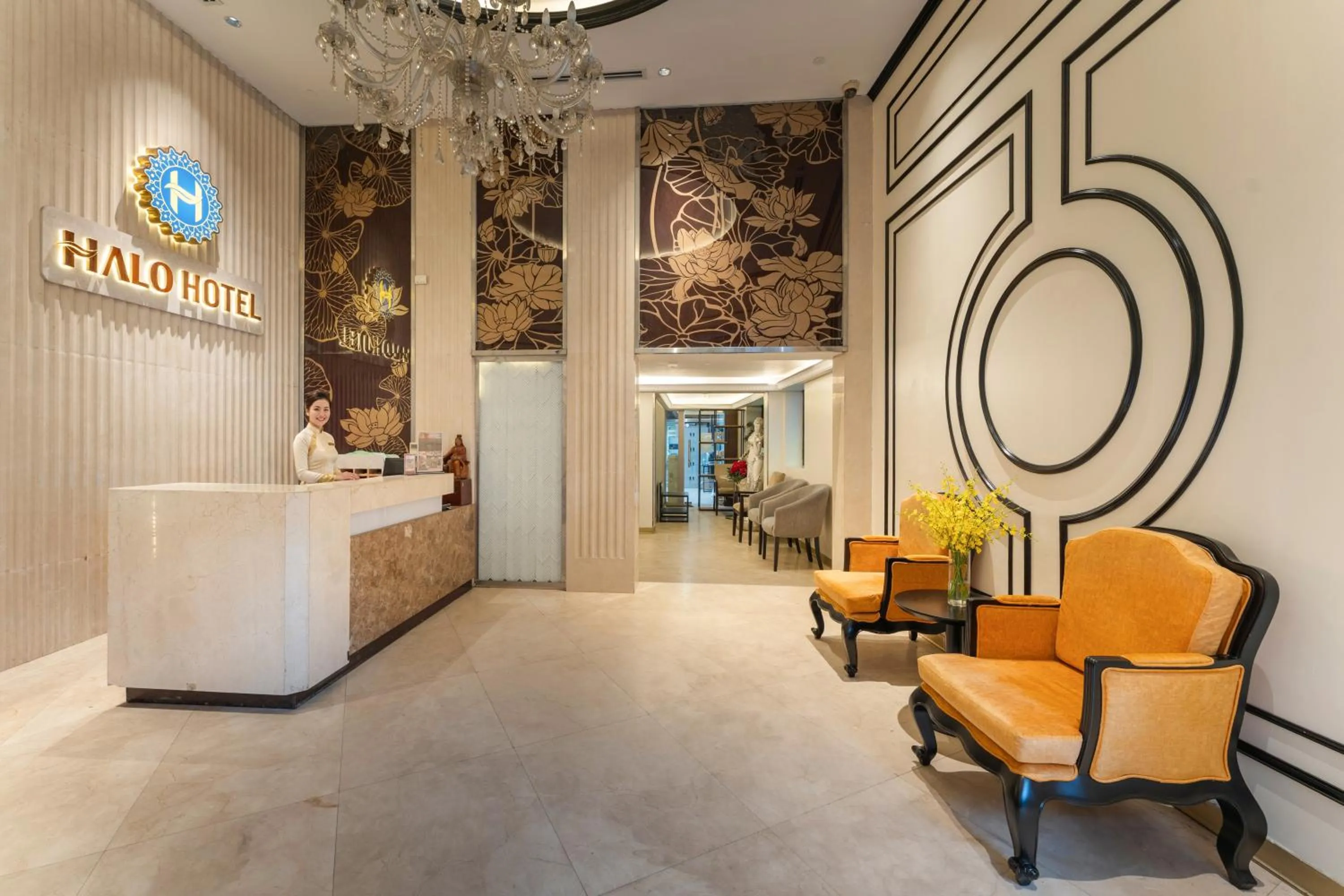 Lobby or reception in HALO HANOI HOTEL