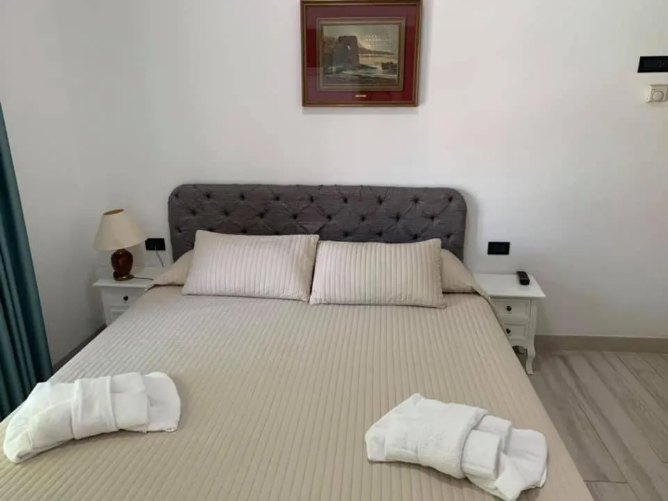 Bed in Hotel Marittima