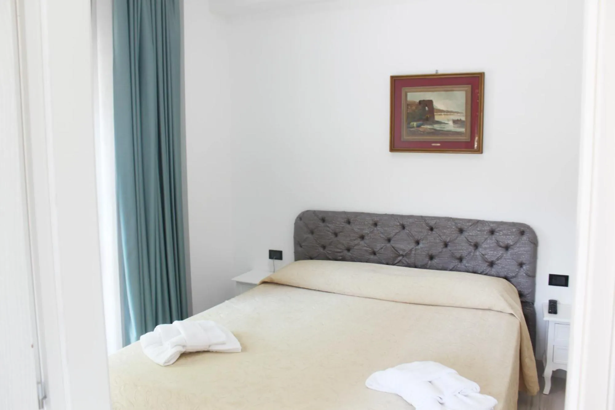 Bed in Hotel Marittima