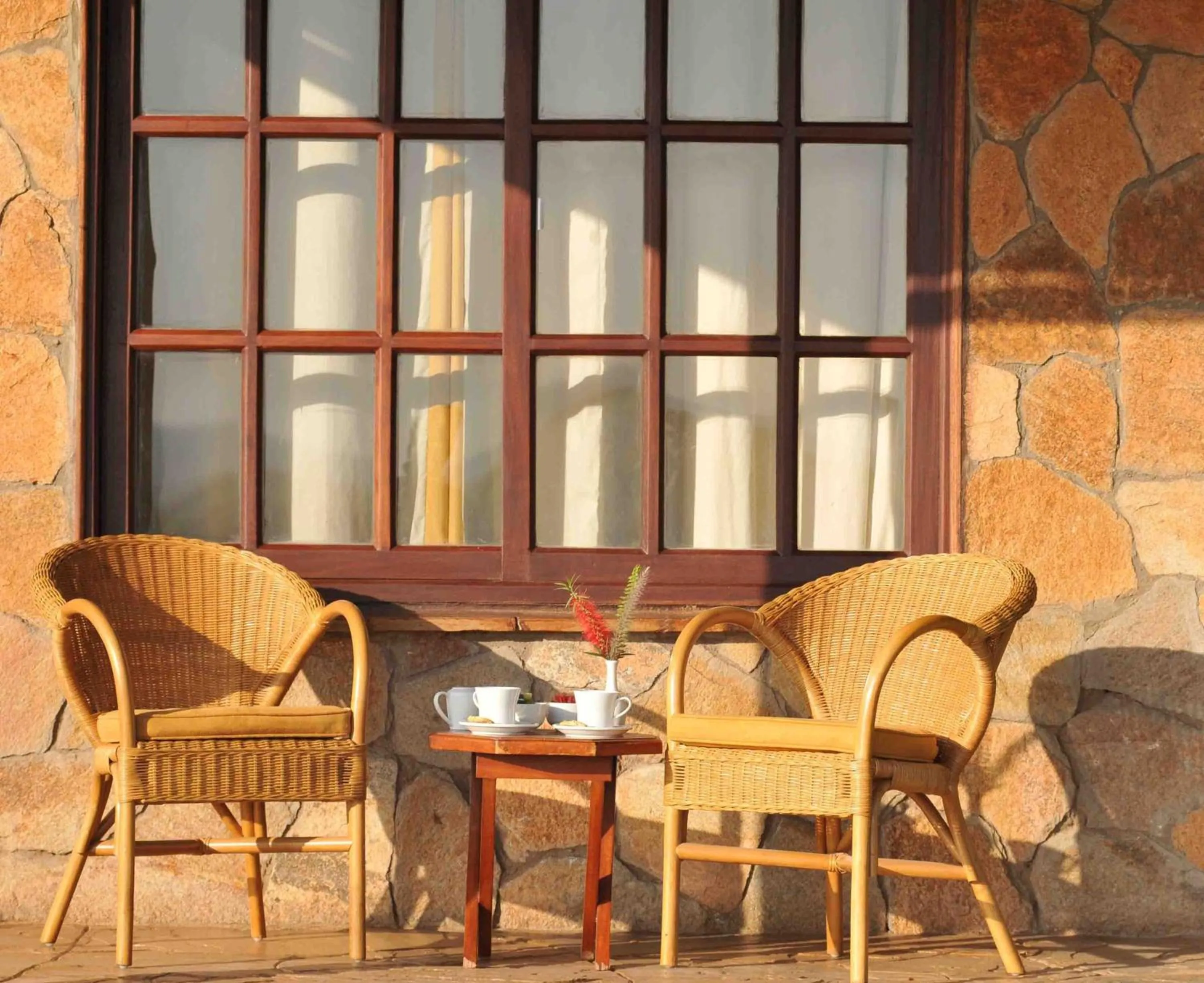 Balcony/Terrace in Ol Tukai Lodge Amboseli