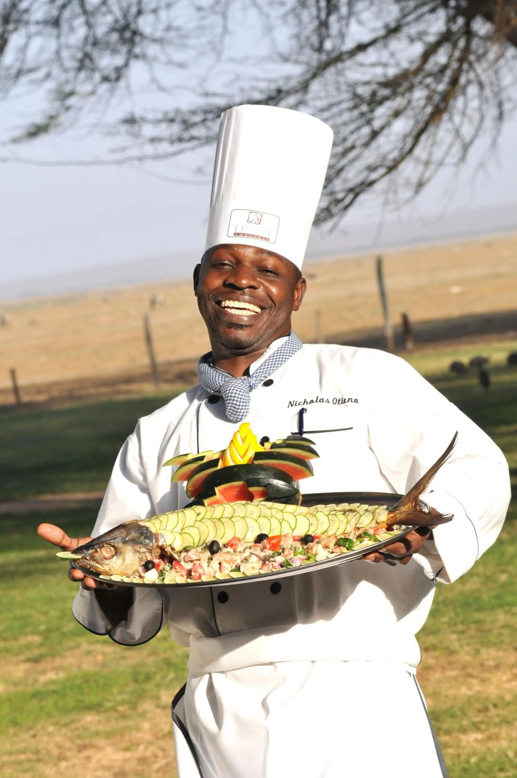 Kitchen or kitchenette in Ol Tukai Lodge Amboseli