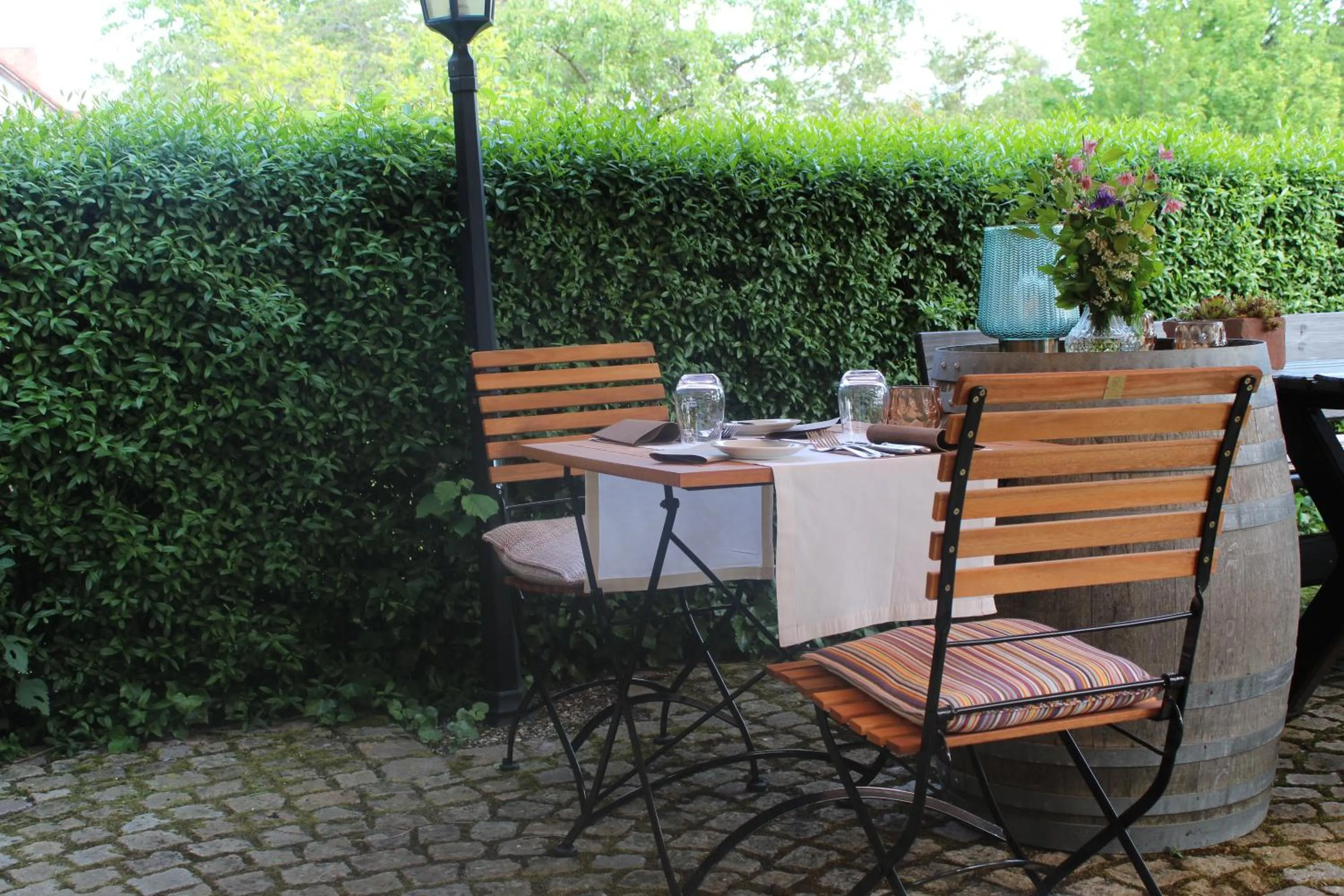 Garden in Gasthaus Hofmann