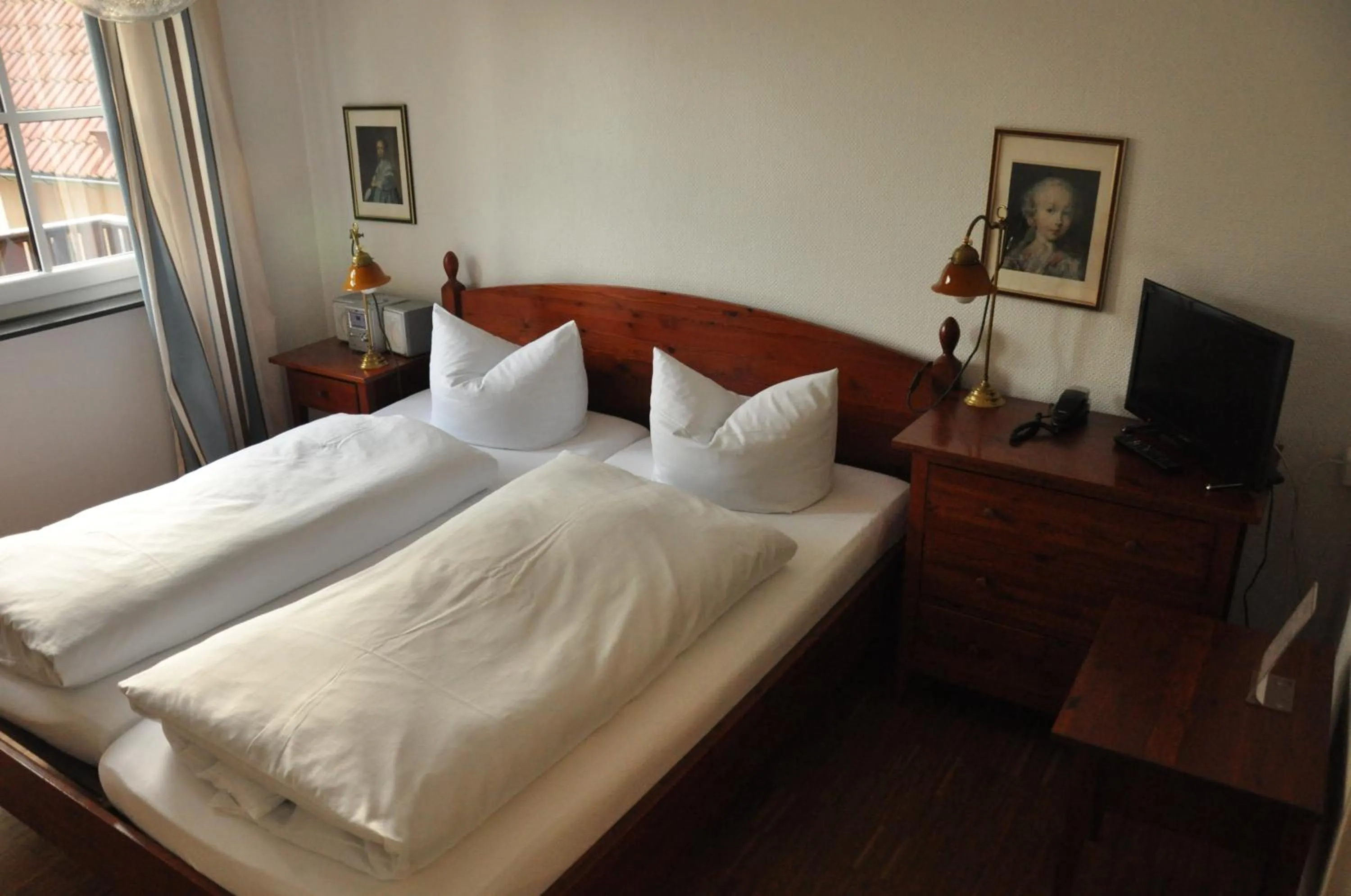 Bed in Gasthaus Hofmann