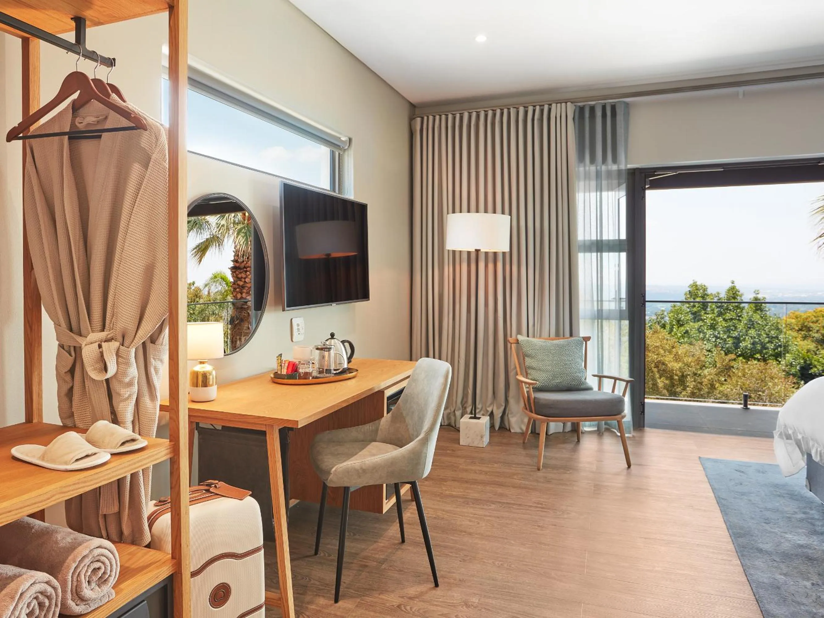 Seating area in The Cliffside Boutique Getaway