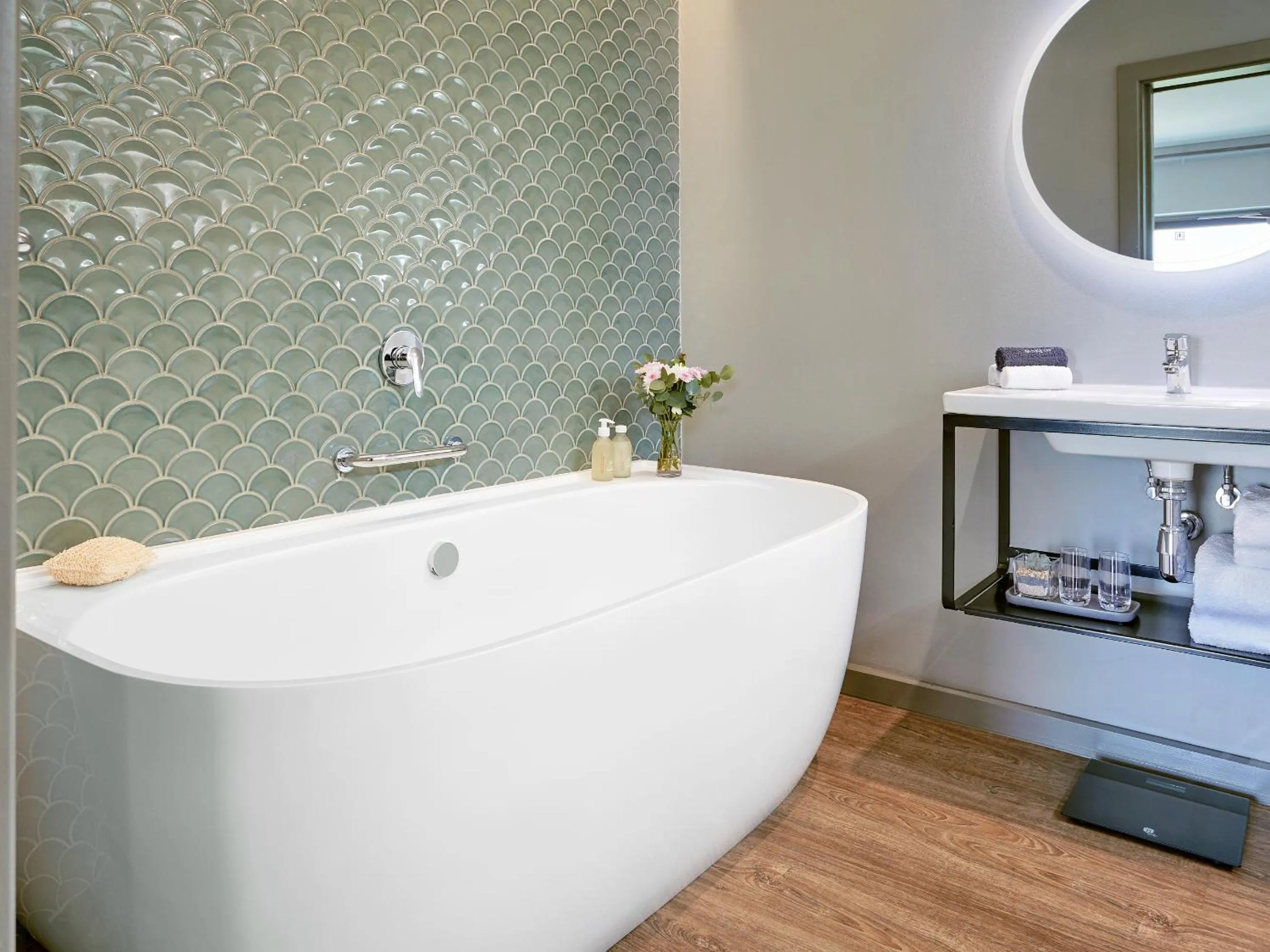 Bathroom in The Cliffside Boutique Getaway