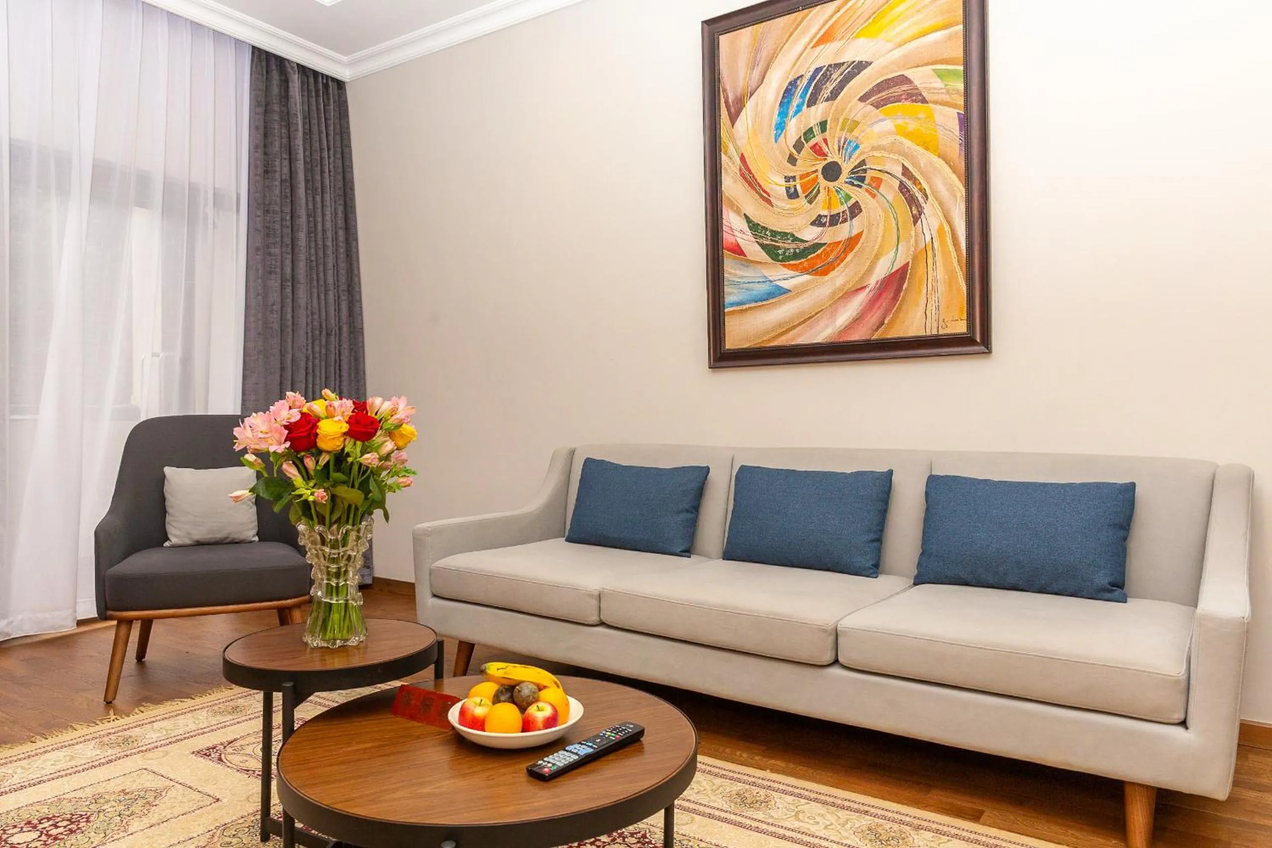 Living room in Alba Hotel Meru