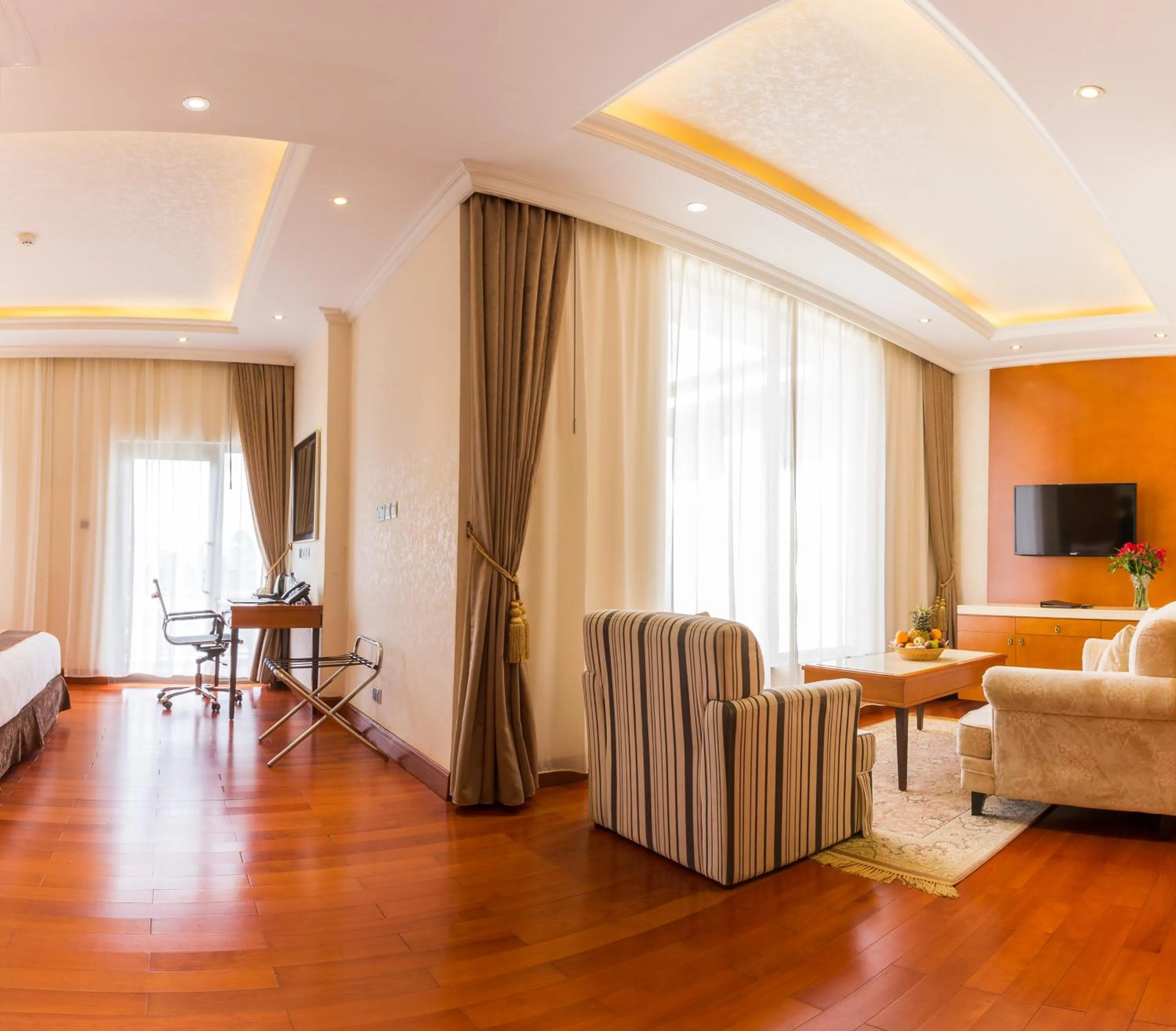 Living room in Alba Hotel Meru