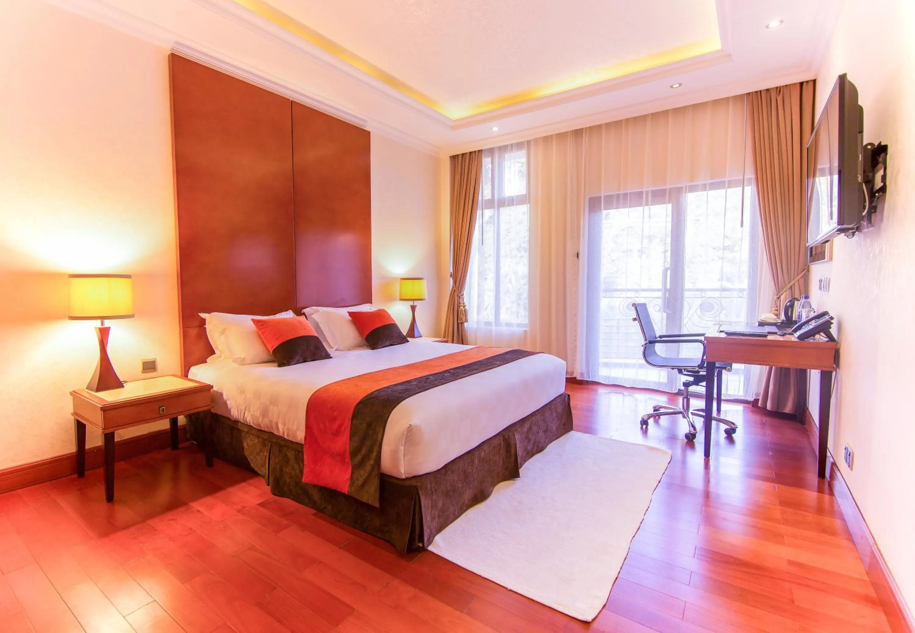 Bedroom, Bed in Alba Hotel Meru