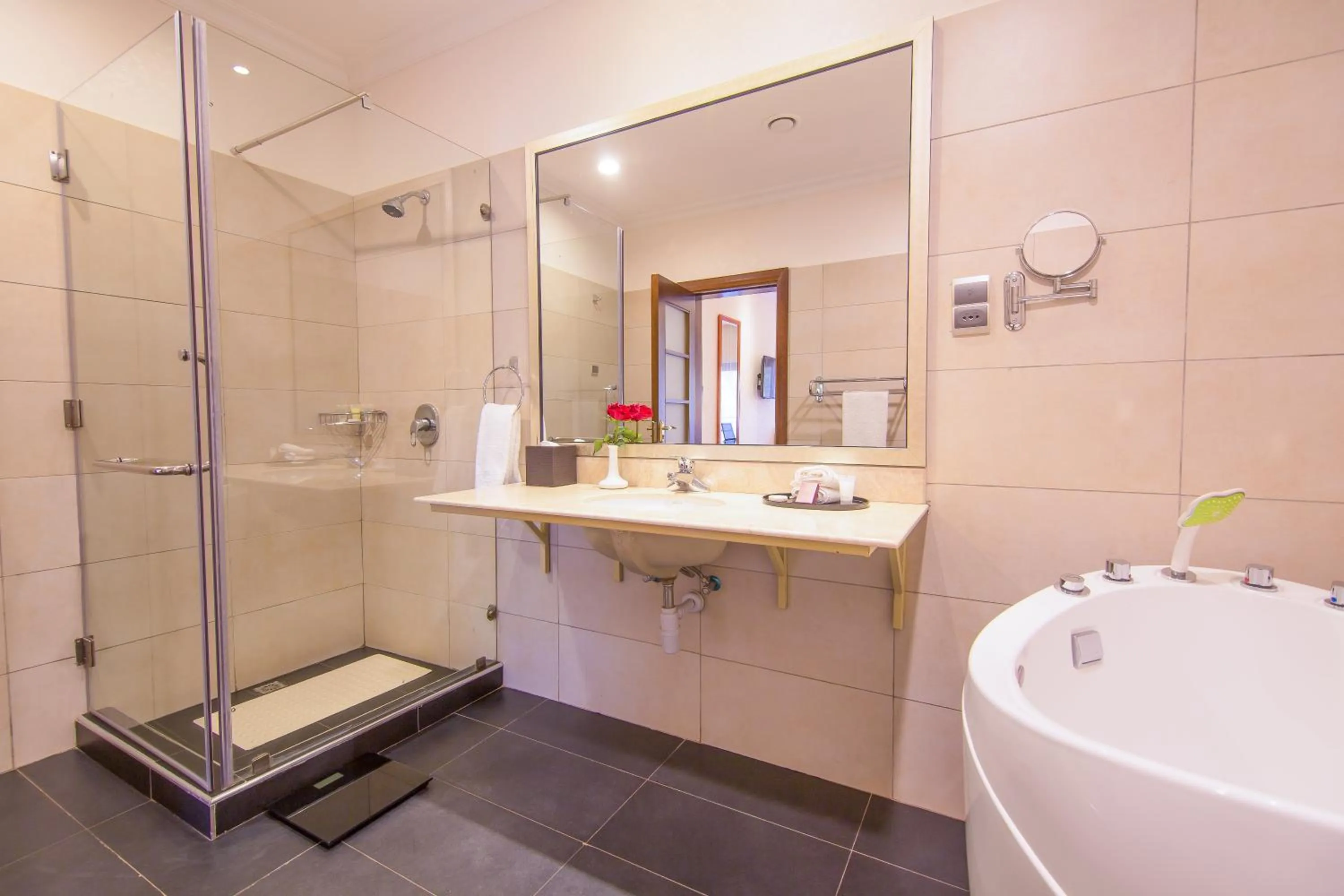 Bathroom in Alba Hotel Meru