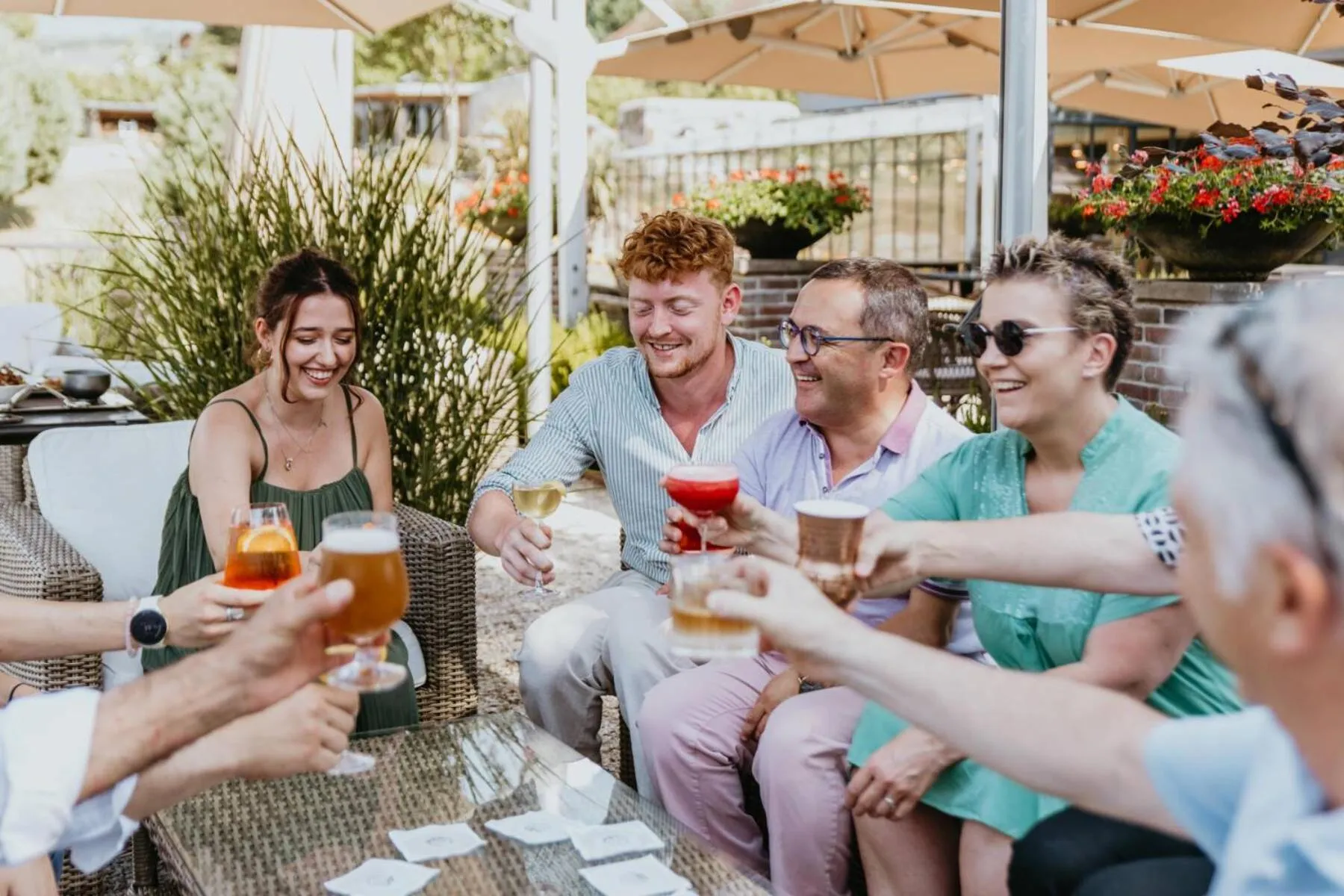 Lounge or bar in Château Brachet