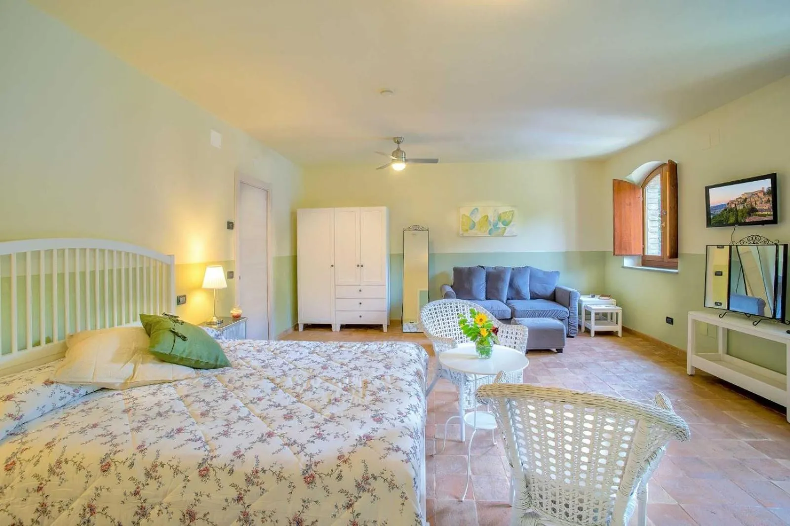 Bed in Torrenova di Assisi Country House