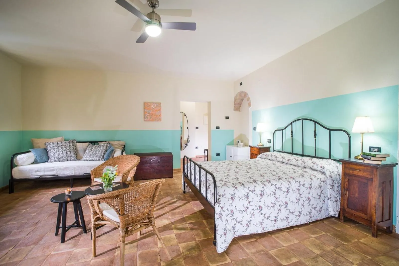 Bed in Torrenova di Assisi Country House