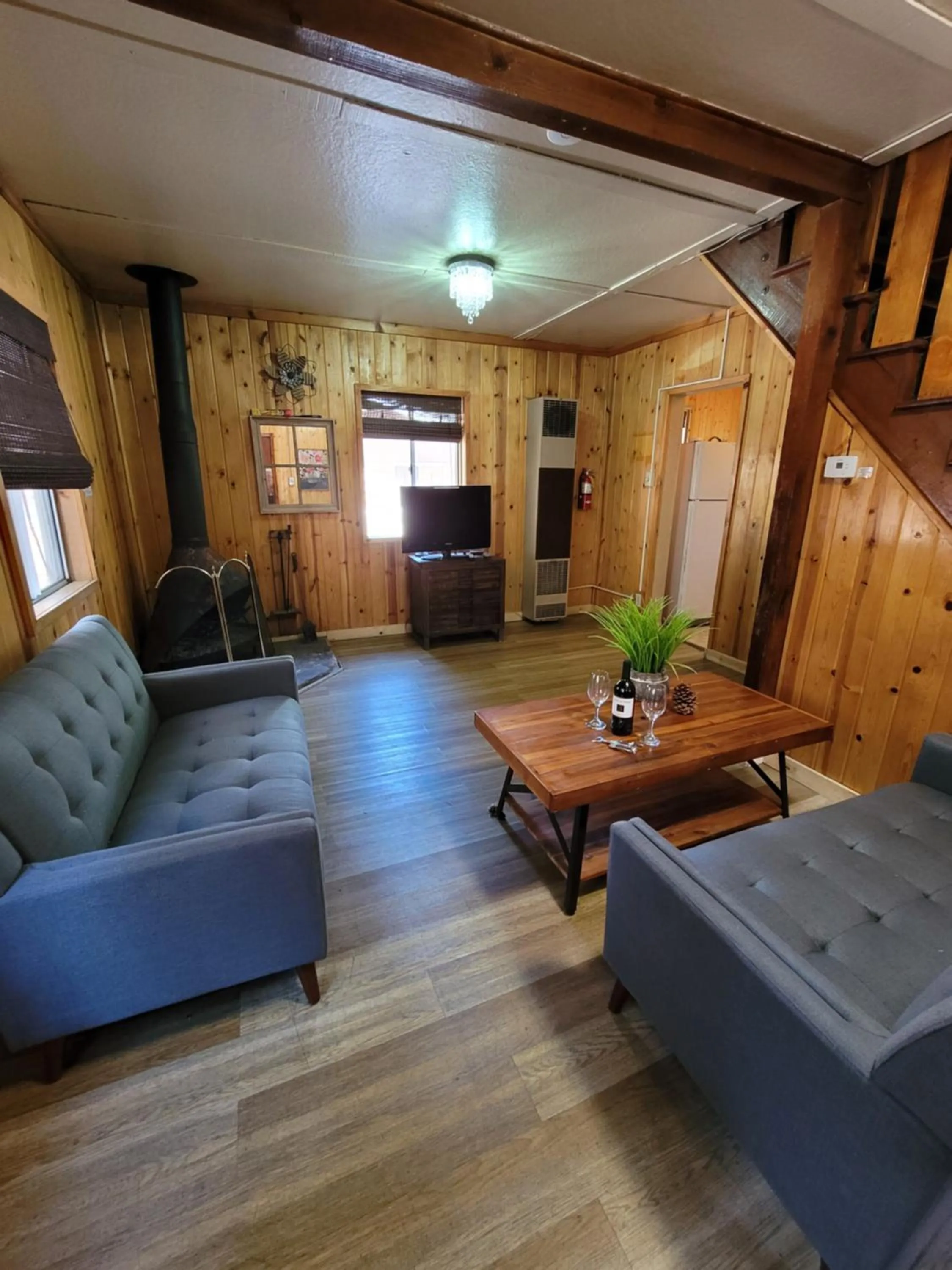 Living room in Grey Squirrel Resort