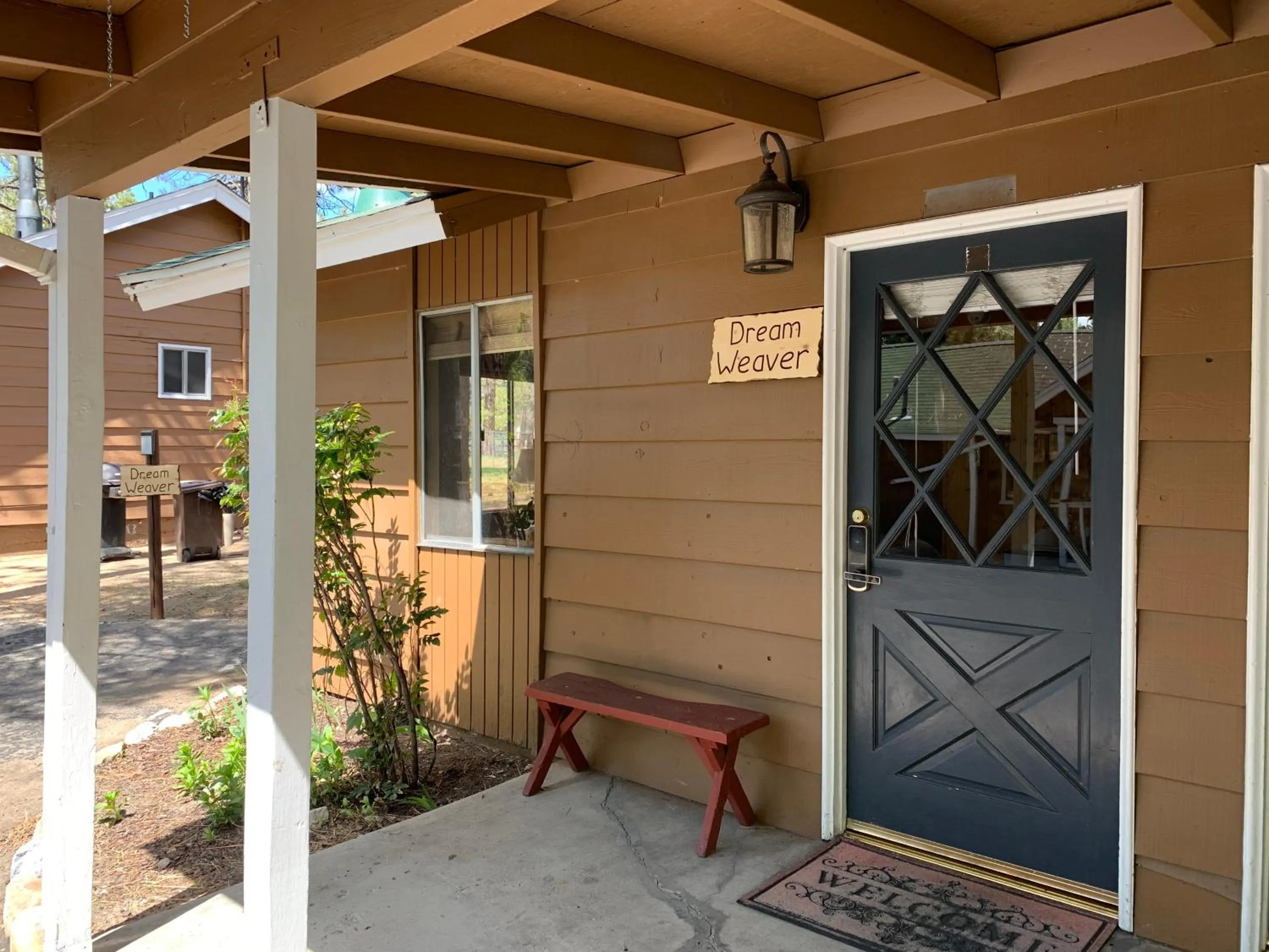 Patio in Grey Squirrel Resort
